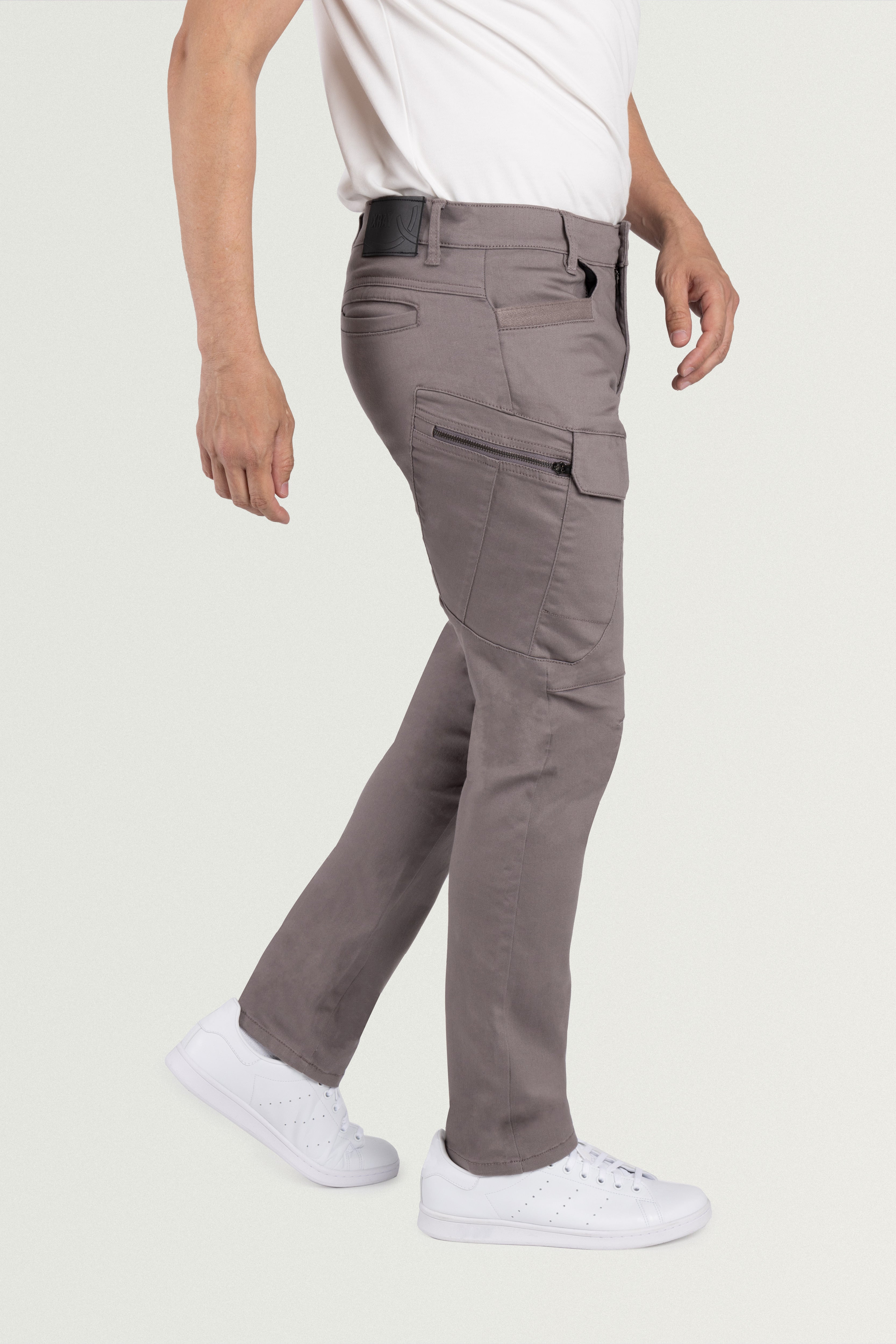  cream cargo pants men  cuffed cargo pants men  cuts joggers men  dark grey cargo pants men
