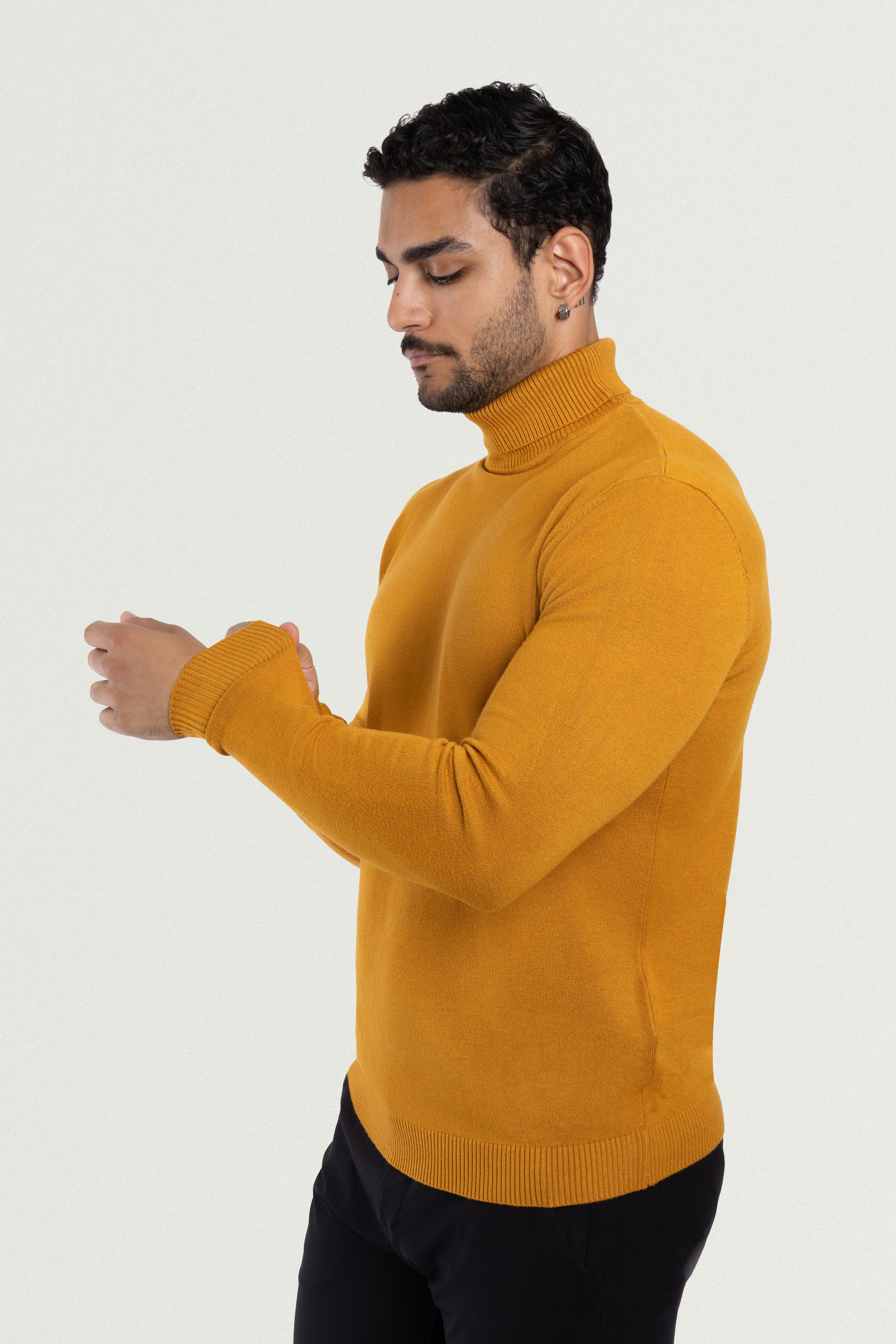  half turtle neck for men  half turtleneck for men  high collar t shirts for men
