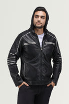  chamarra para motociclista hombre  chamarras de cuero para hombre  chaqueta bomber para hombre
