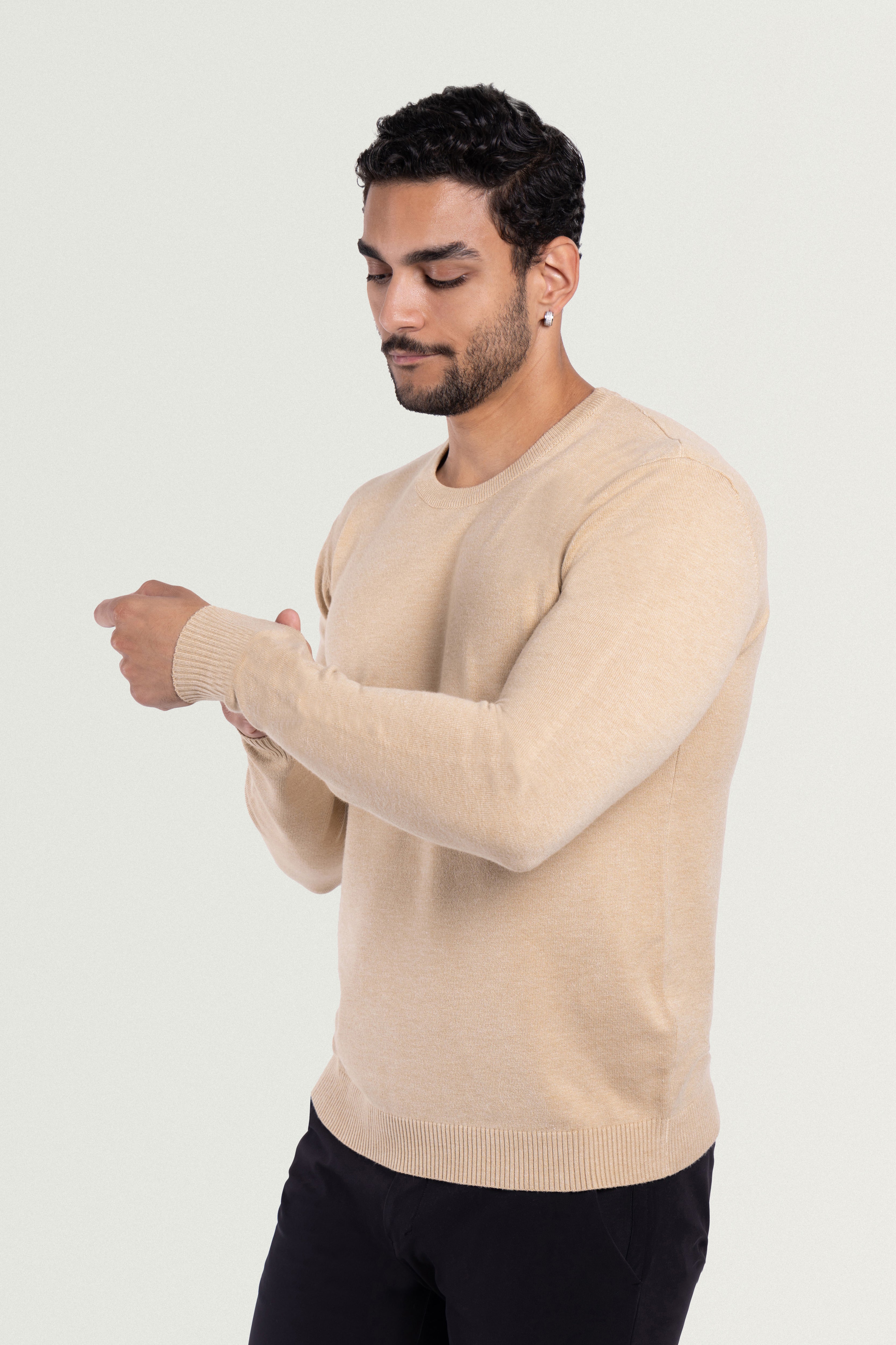X RAY Men's Classic Basic Crewneck Sweater Big & Tall