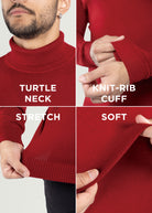  men casual dress sweater camisas de cuello para hombre  men mock turtleneck long sleeve
