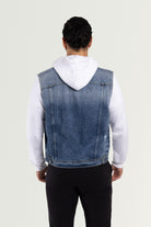  cowboy coat  cowboy jean jacket for men  denim blazer men chamarra vaquera para hombre  
