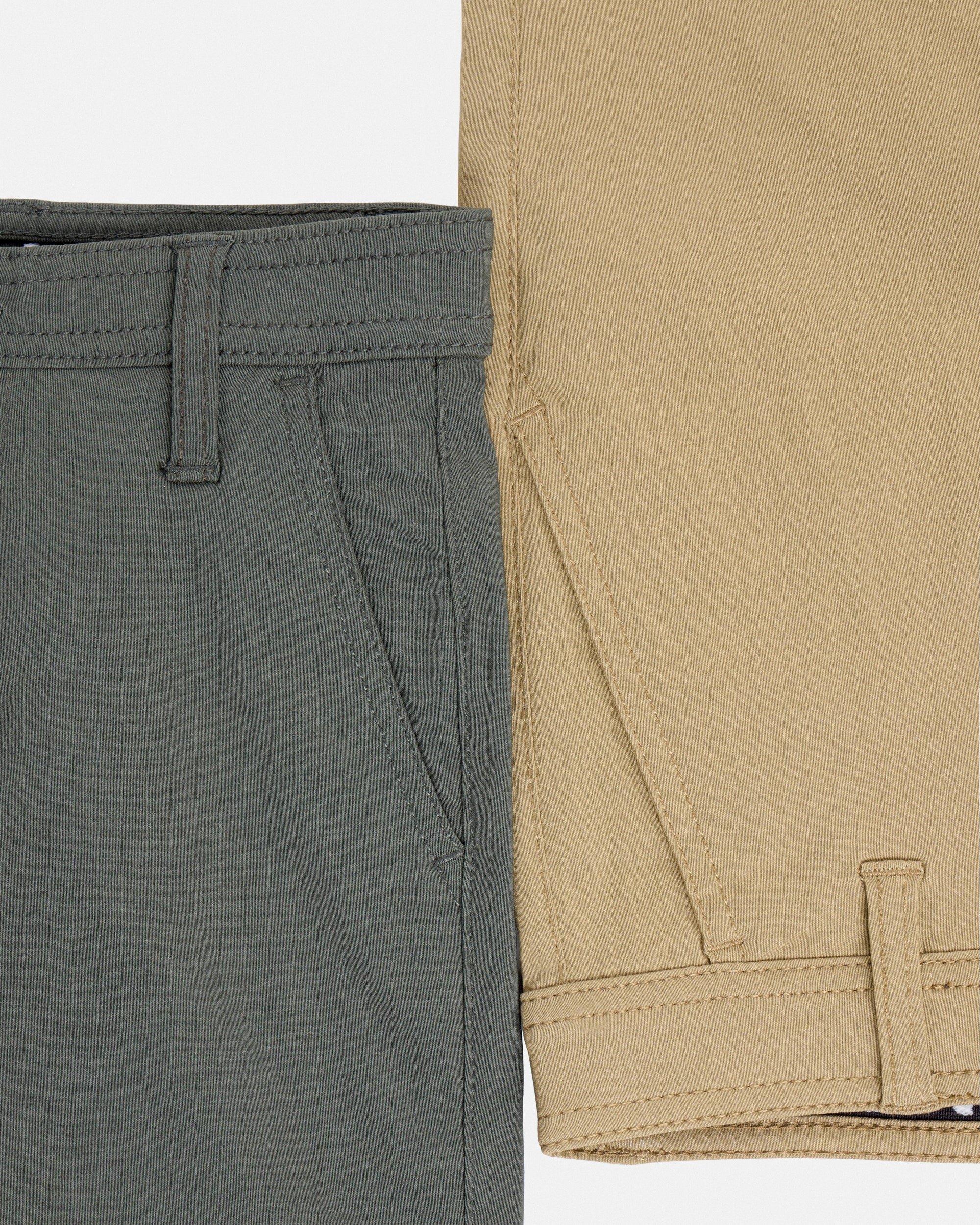 #2PSH1100608-10 Boy's 2-Pack Flex Waist Chino Shorts Size 2T-18-thumbmail-79