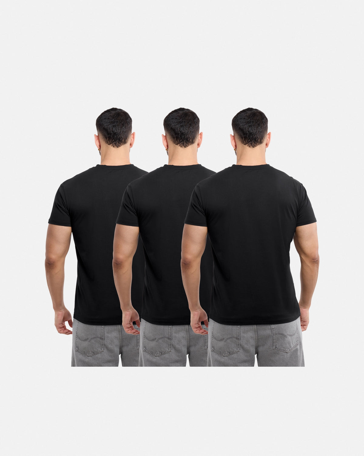 #3PTSM2102414 The Classic Comfort V-Neck Tee (3 Pack)-thumbmail-8