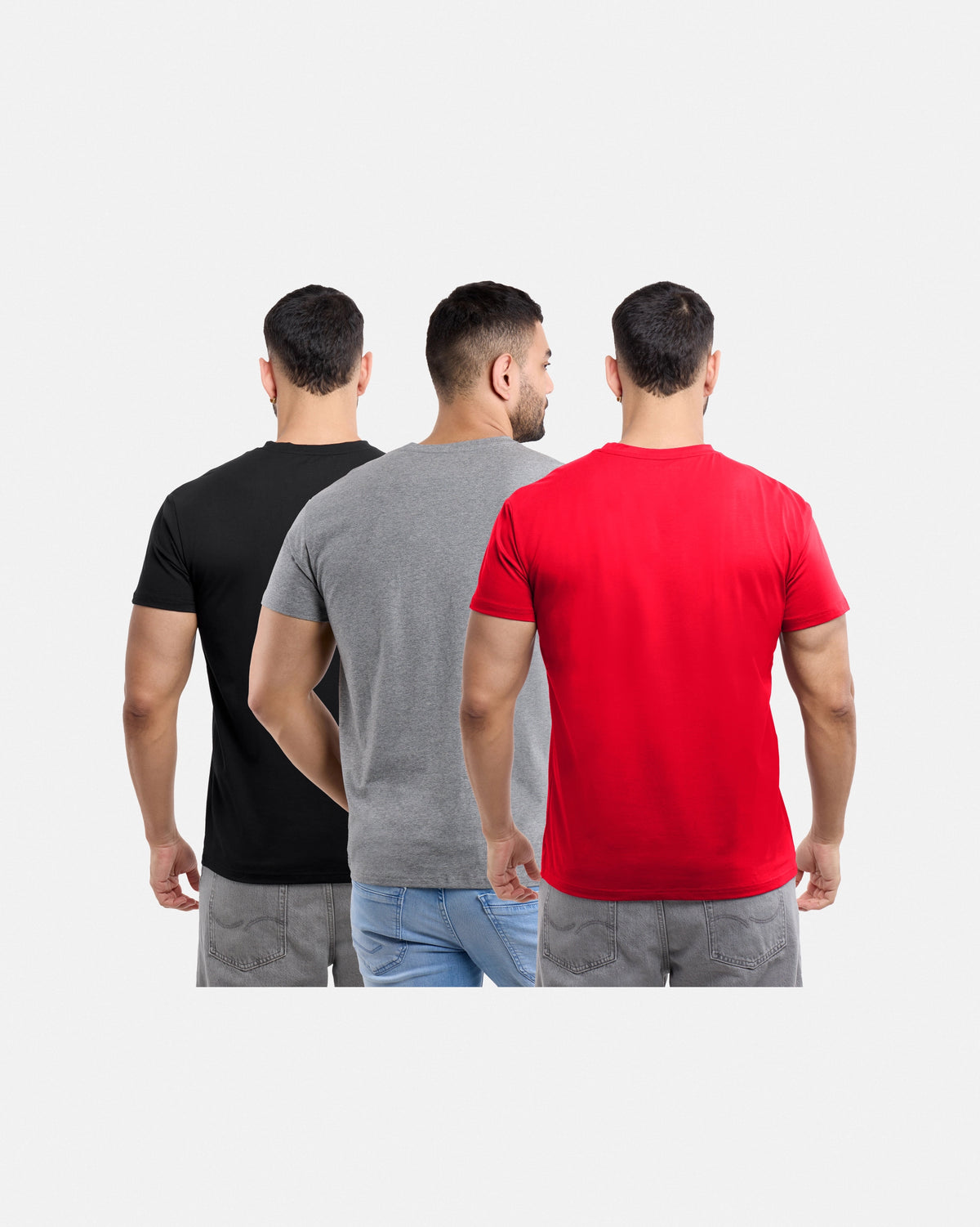 #3PTSM2102414 The Classic Comfort V-Neck Tee (3 Pack)-thumbmail-14