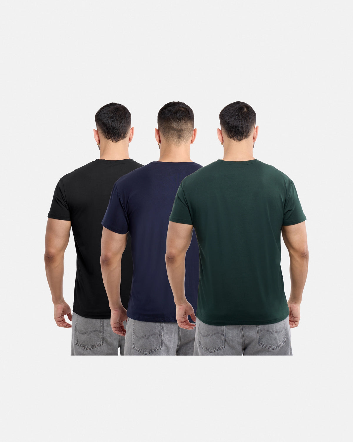 #3PTSM2102414 The Classic Comfort V-Neck Tee (3 Pack)-thumbmail-26