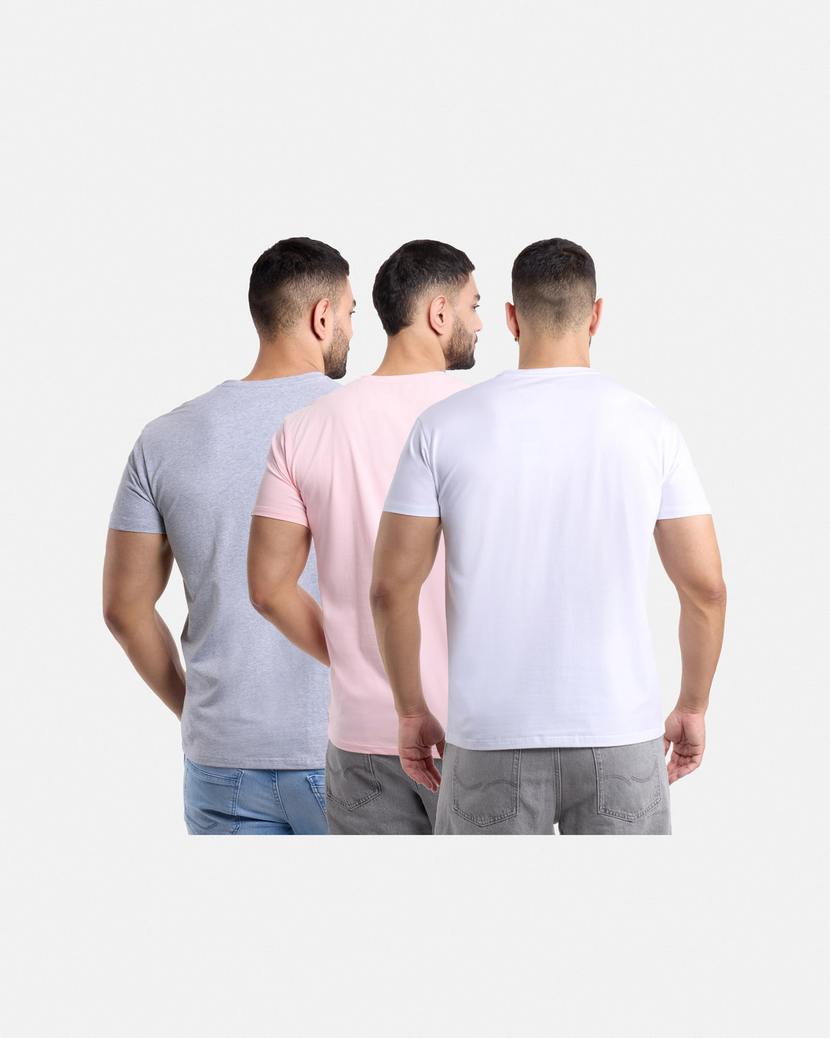 #3PTSM2102414 The Classic Comfort V-Neck Tee (3 Pack)-thumbmail-32