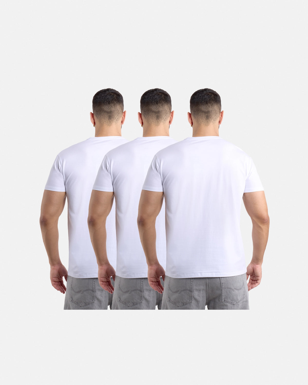 #3PTSM2102414 The Classic Comfort V-Neck Tee (3 Pack)-thumbmail-41