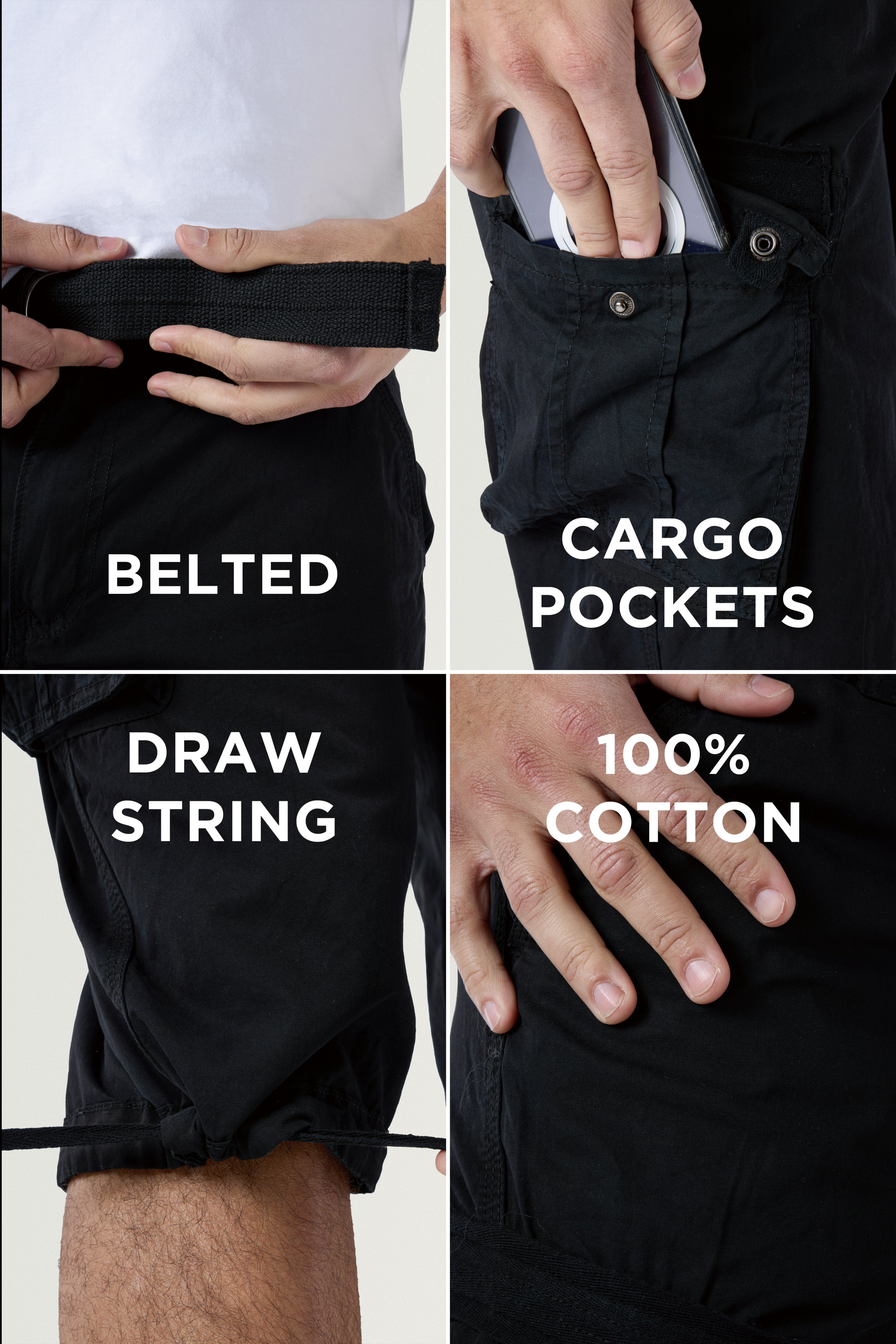 X RAY Mens Belted 18 X RAY Mens Belted 18