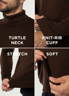  camisetas navideñas para hombre  charcoal gray turtleneck  christmas red sweater men
