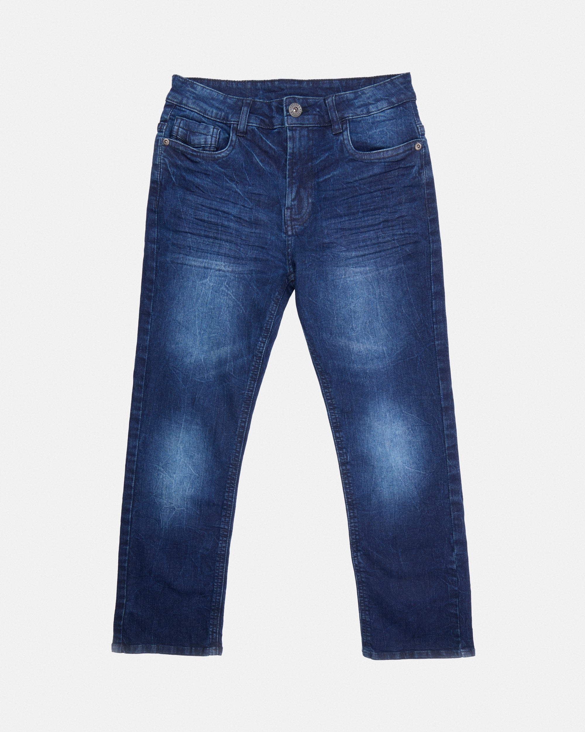 CULTURA Boy's Skinny Fit Distressed Denim Pants