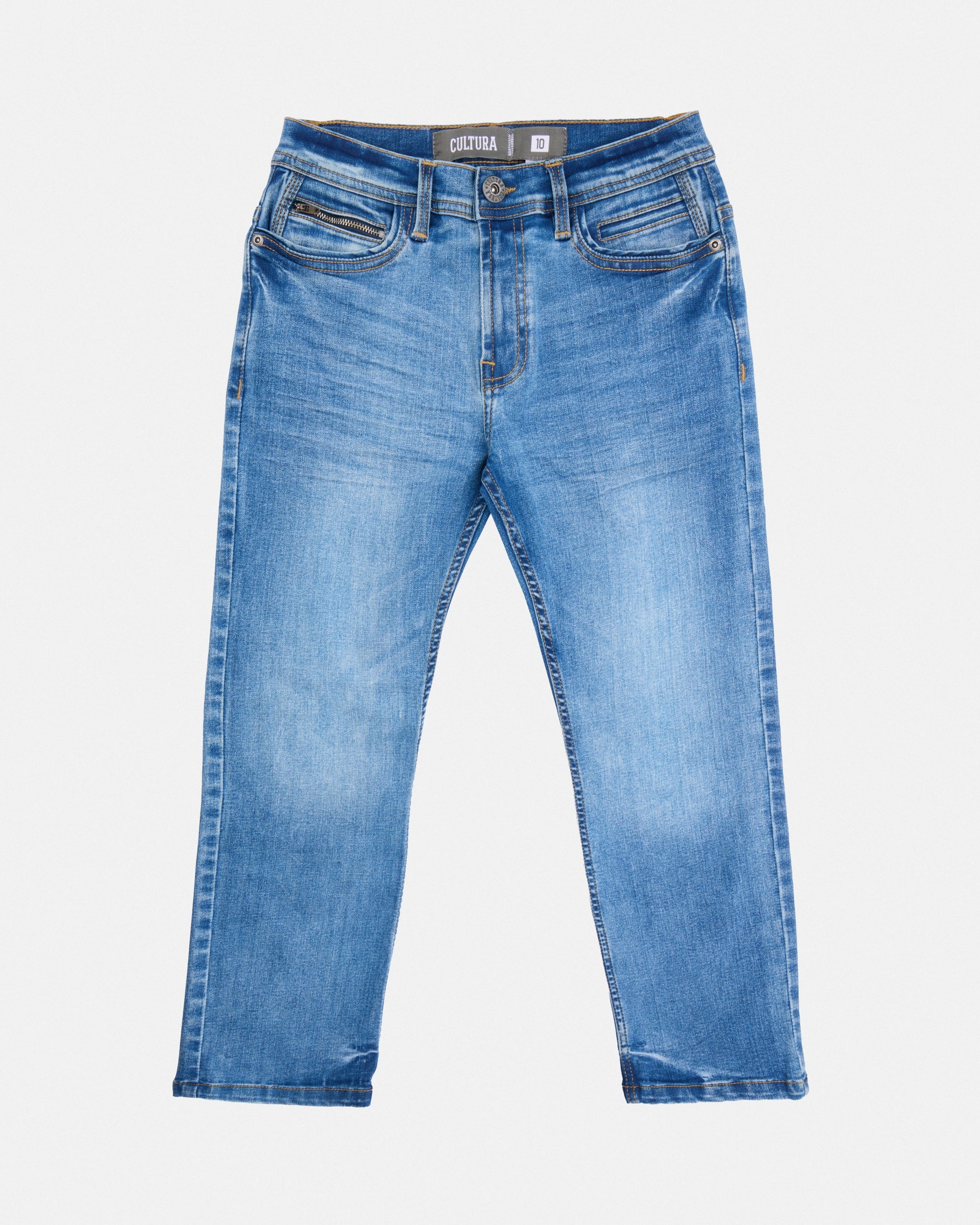 Cultura Slim Wash Denim Jeans For Boys