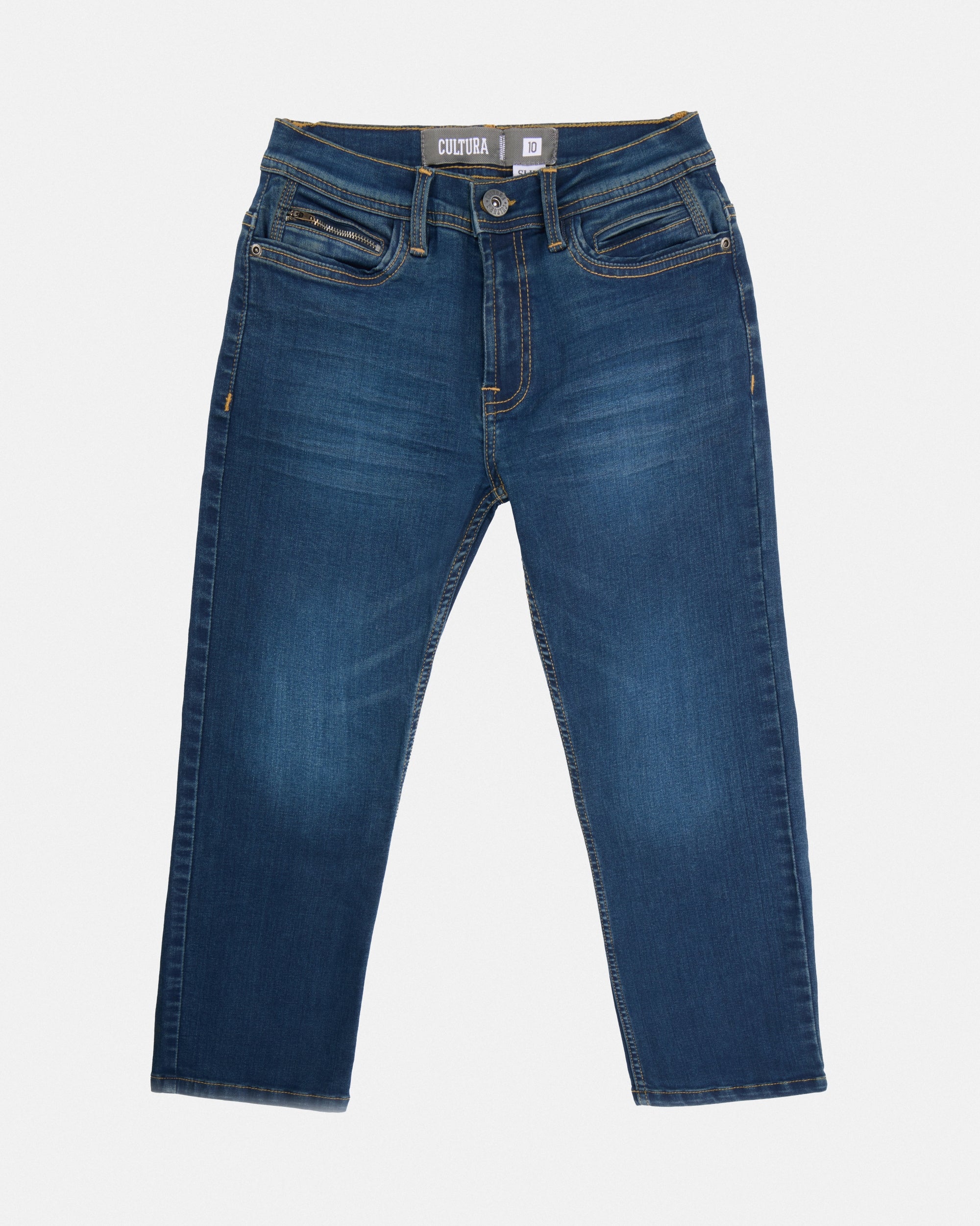 Cultura Slim Wash Denim Jeans For Boys