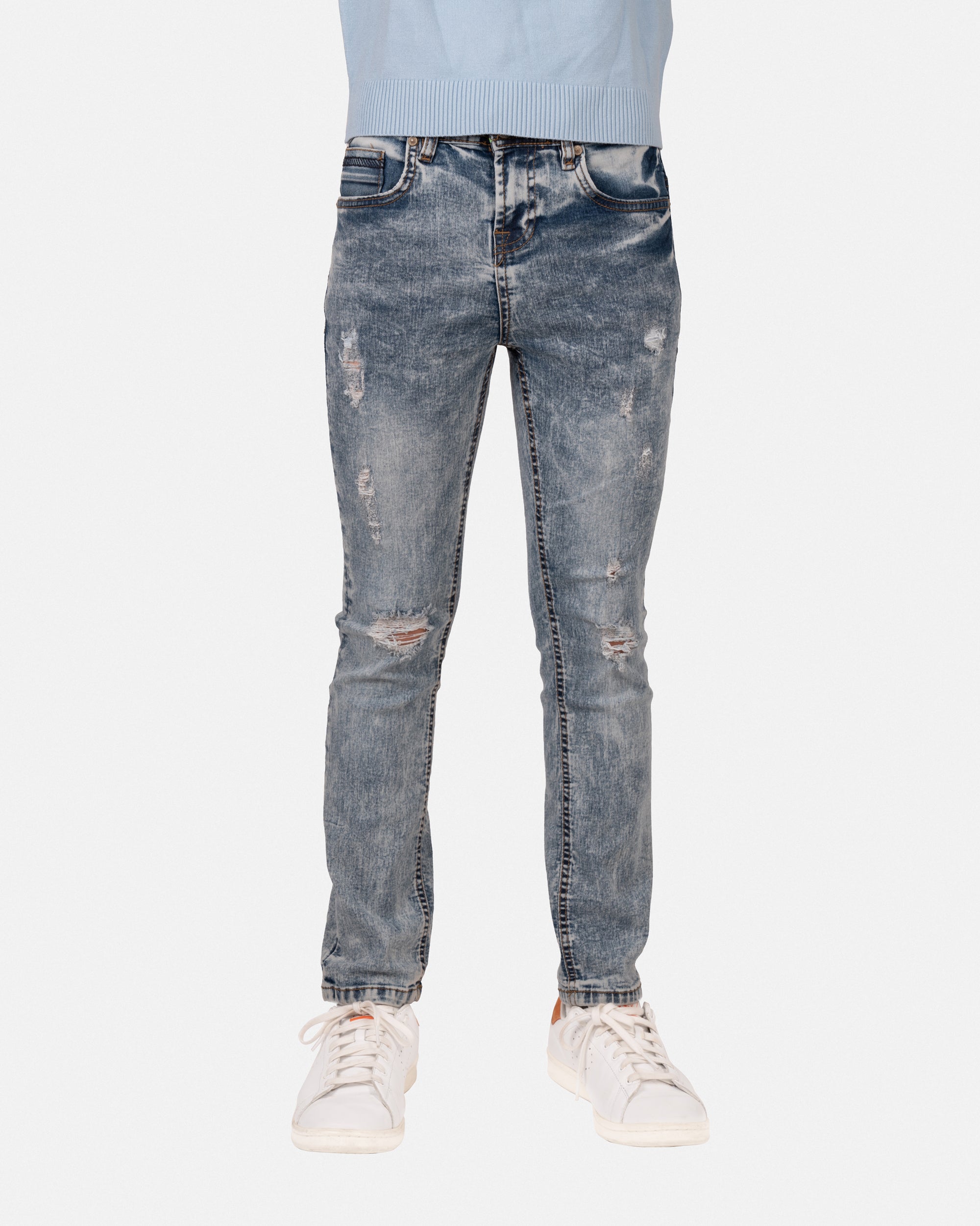#BRP-99008 Boy's Size 8 - 18 Rip & Repair Jeans