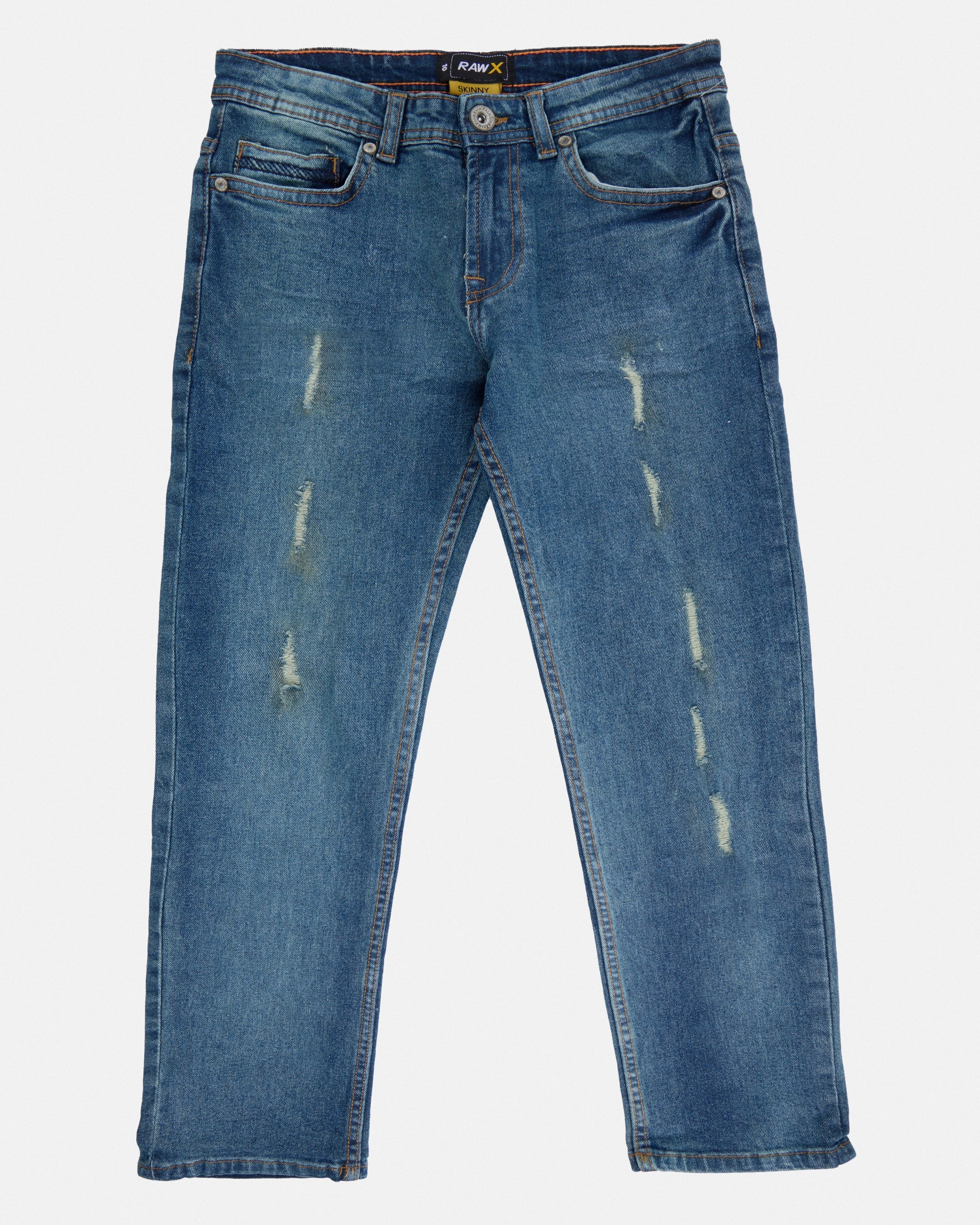 Boy's Rip And Repair Denim Jeans
