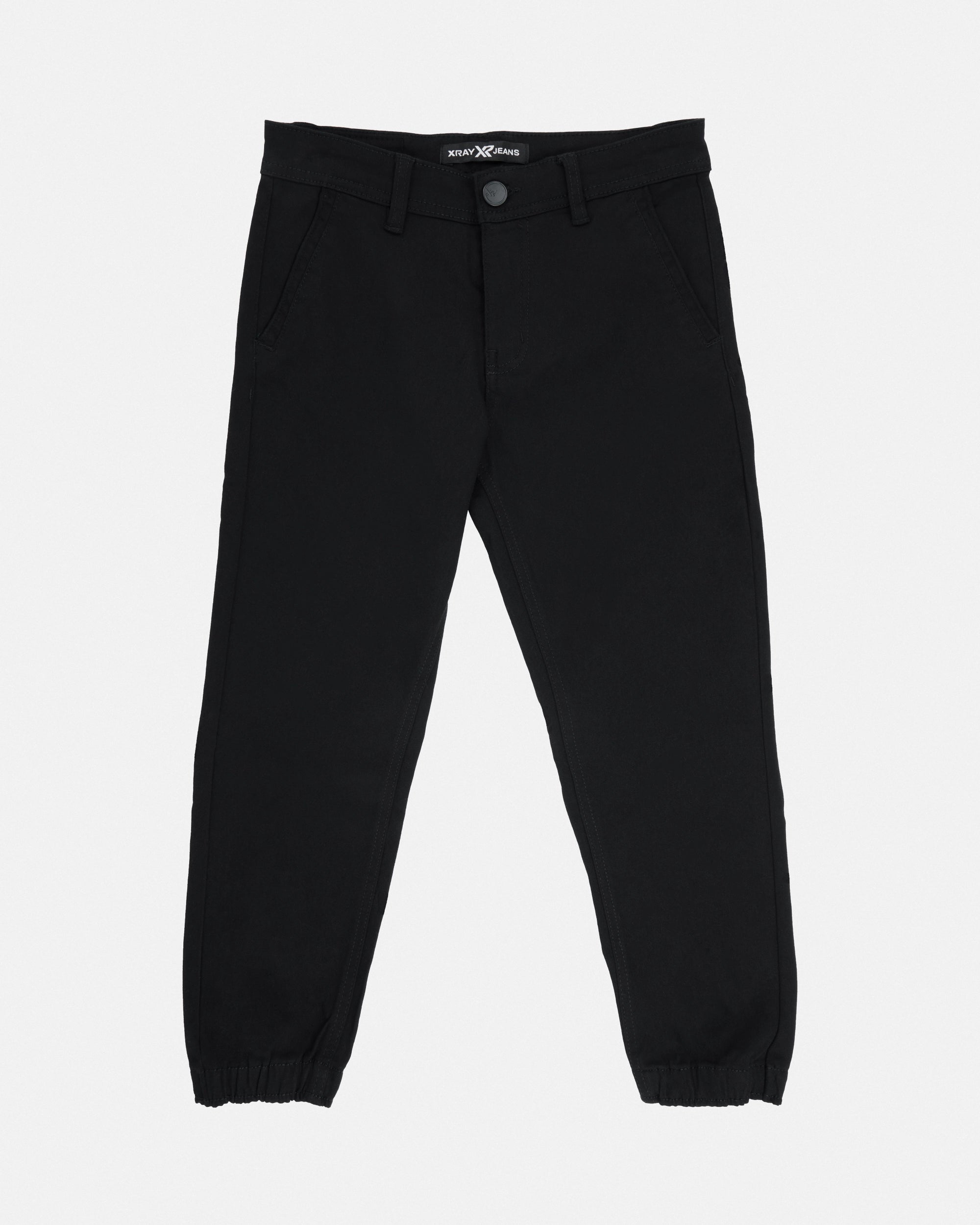 X RAY Boy's Commuter Chino Jogger Flat Waist