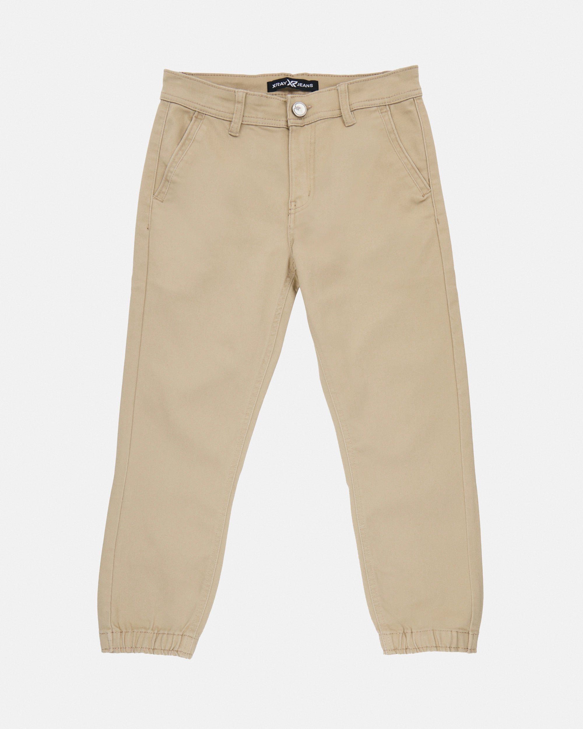 X RAY Boy's Commuter Chino Jogger Flat Waist