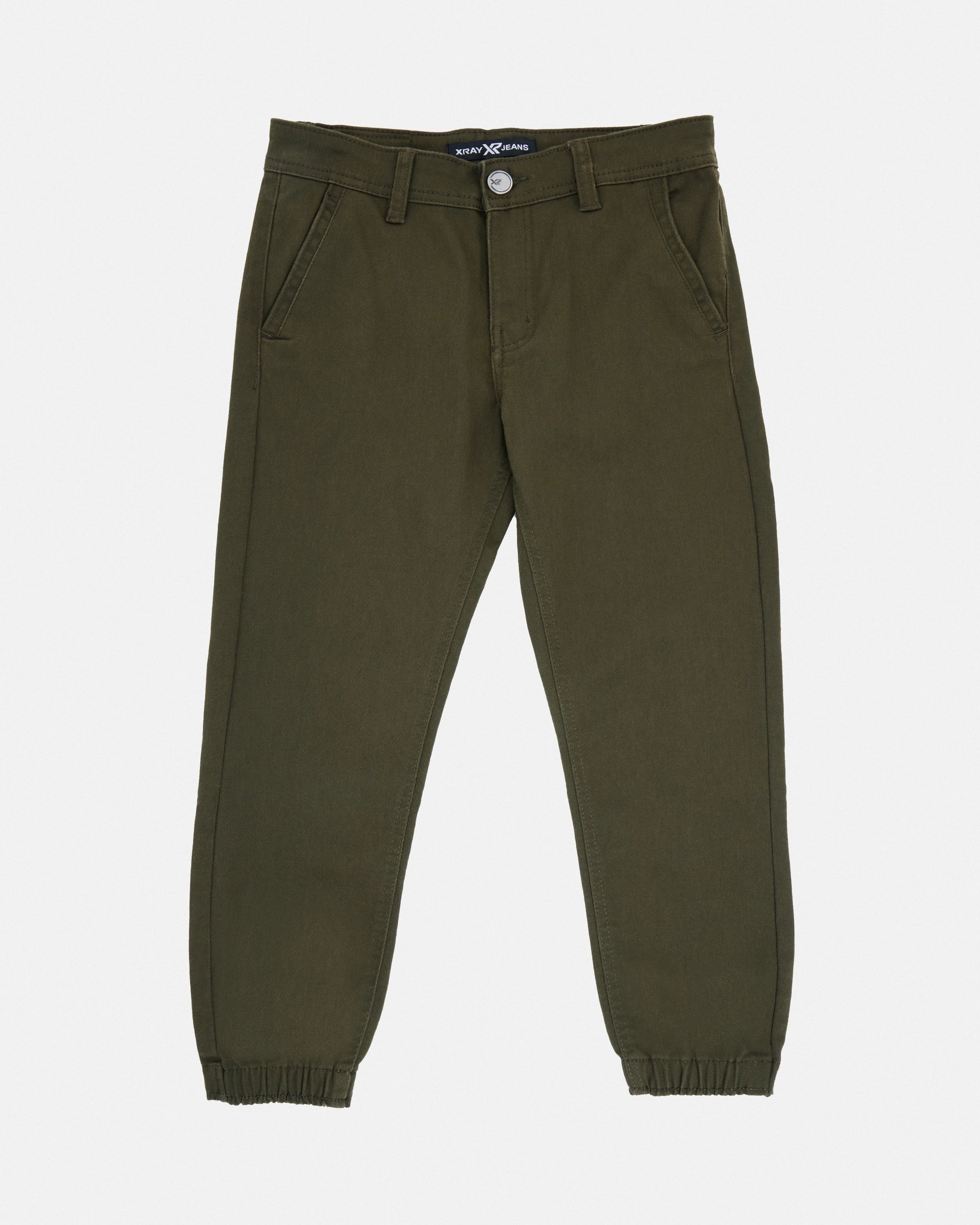 X RAY Boy's Commuter Chino Jogger Flat Waist