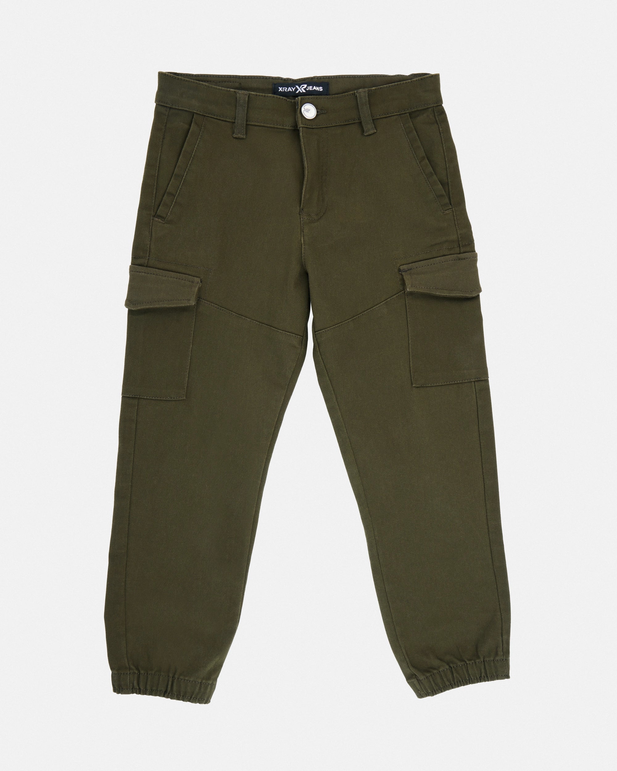 X RAY Boy's Commuter Chino Jogger With Cargo Pocket