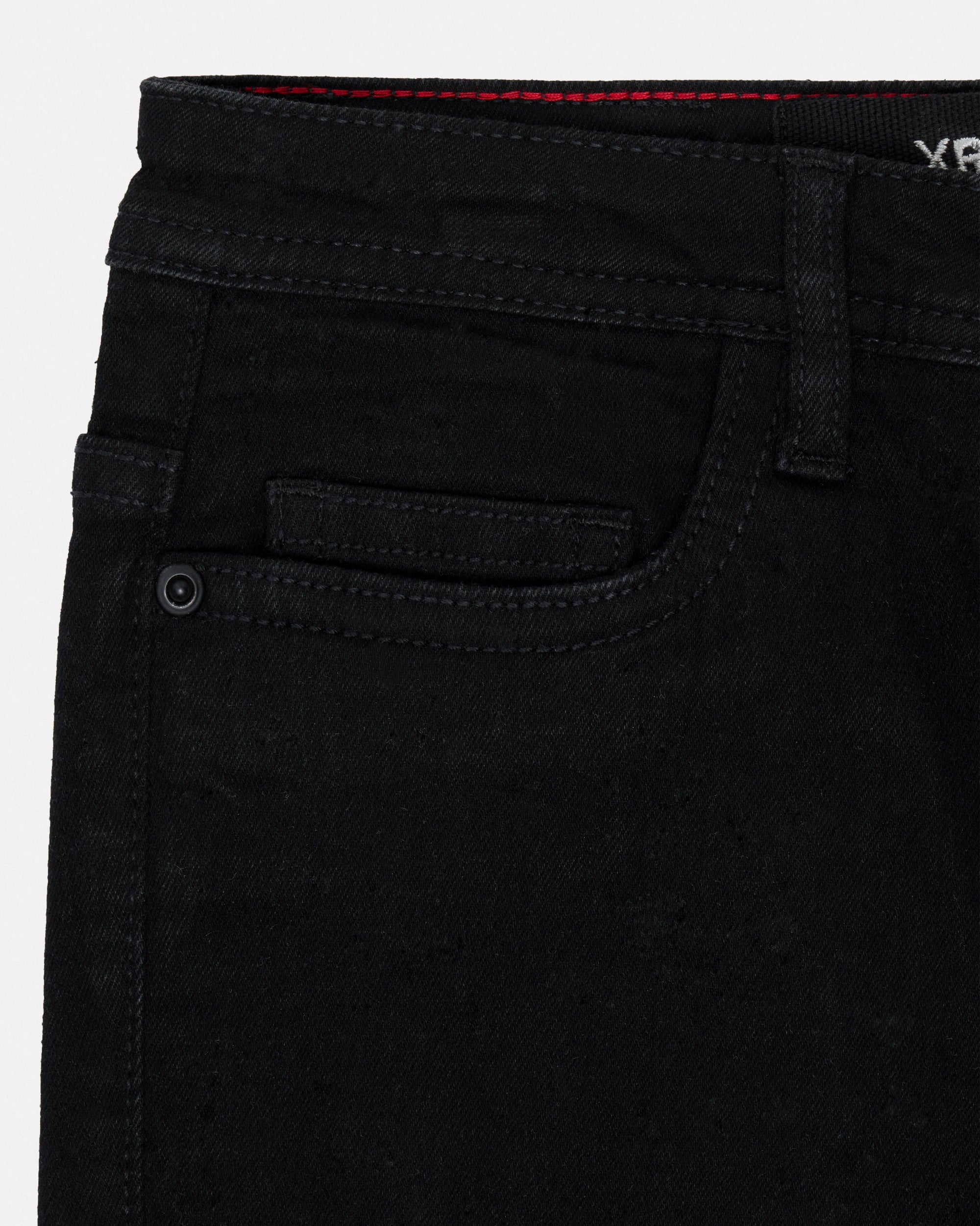 X RAY Boy's Slim Fit Jeans With Rips & Repair-thumbmail-5