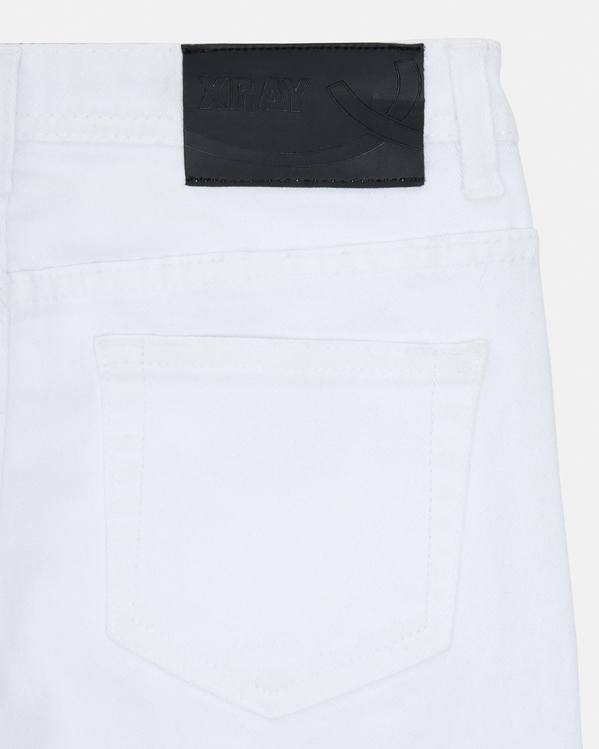X RAY Boy's Slim Fit Jeans With Rips & Repair-thumbmail-12