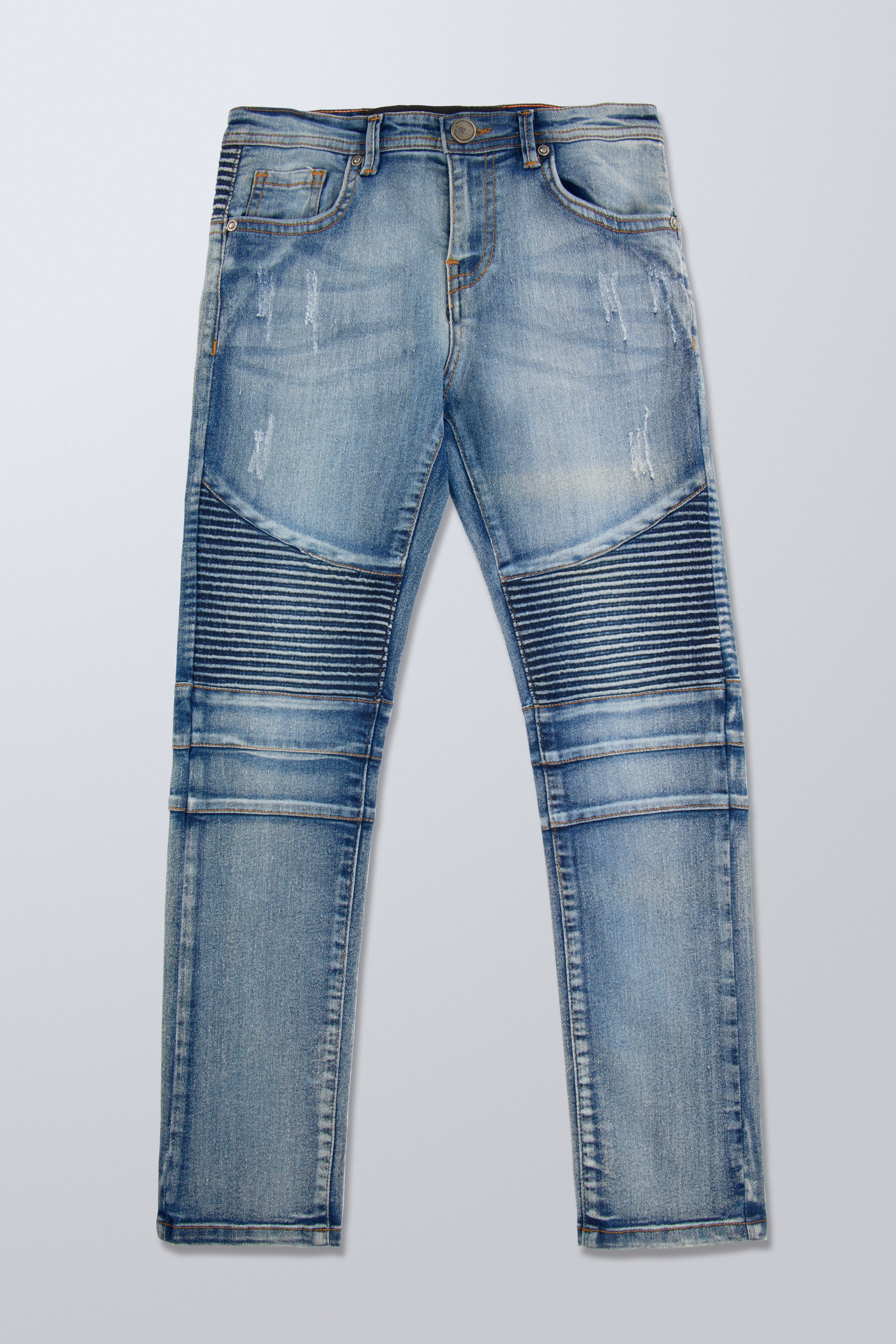 R boy X RAY Boy's Distressed Slim Fit Biker Moto Jeans – X-RAY JEANS