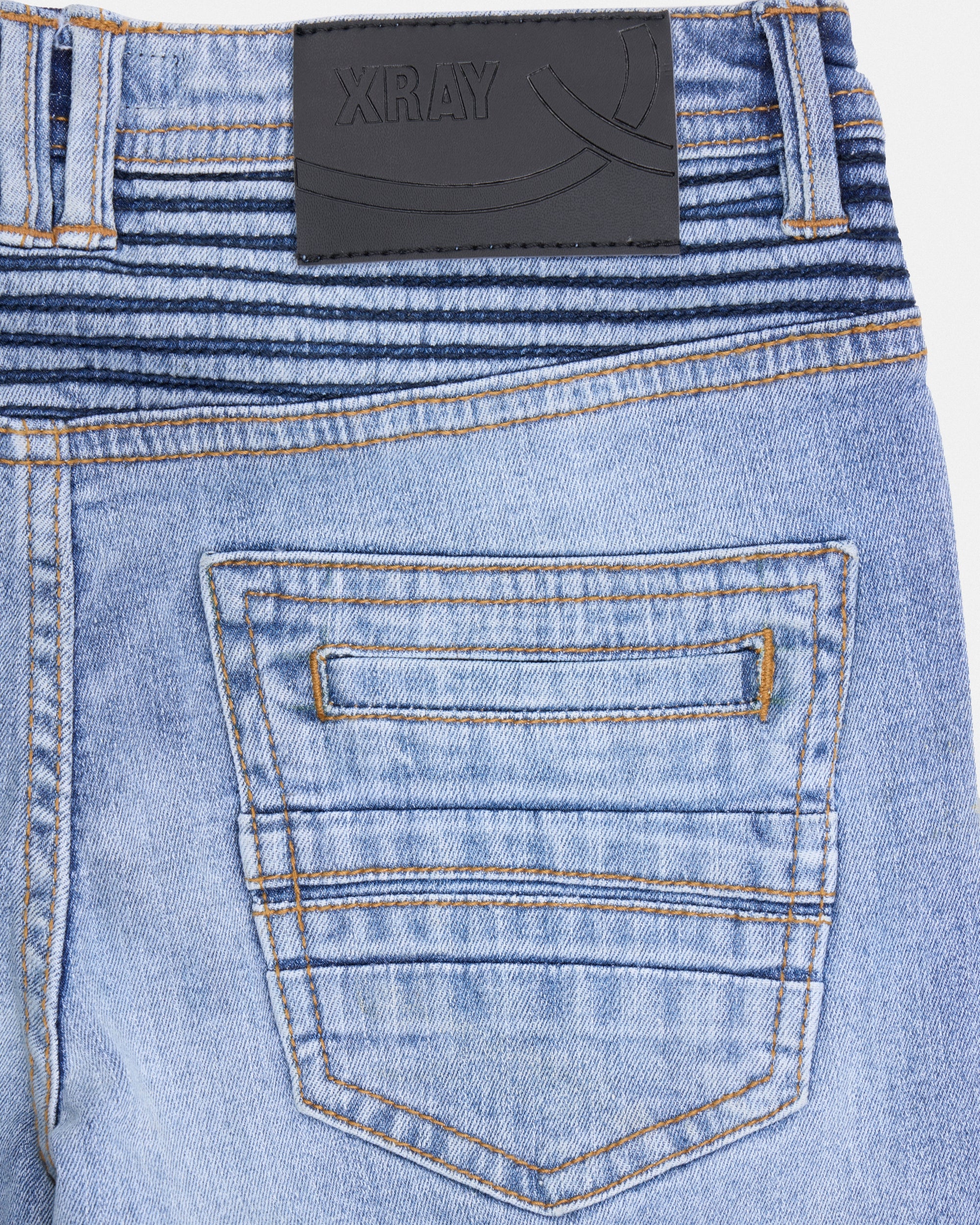 X RAY Boy's Stretch Moto Biker Jeans Denim Pants – X-RAY JEANS