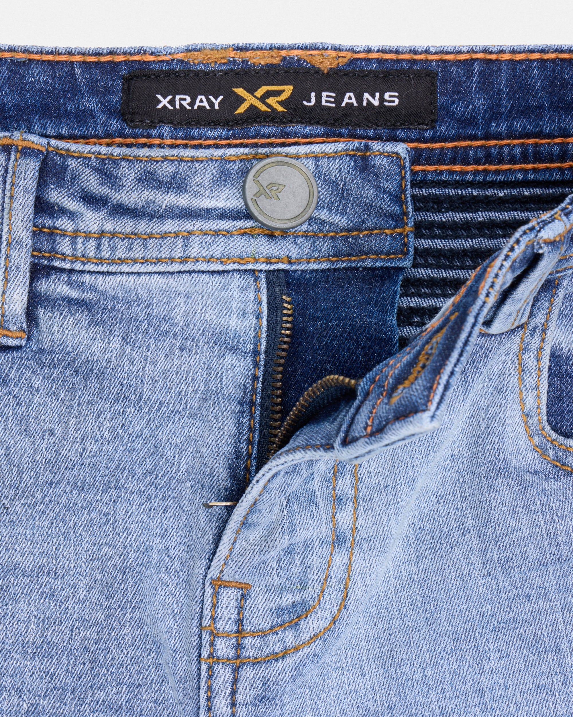 X RAY Boy's Stretch Moto Biker Jeans Denim Pants – X-RAY JEANS