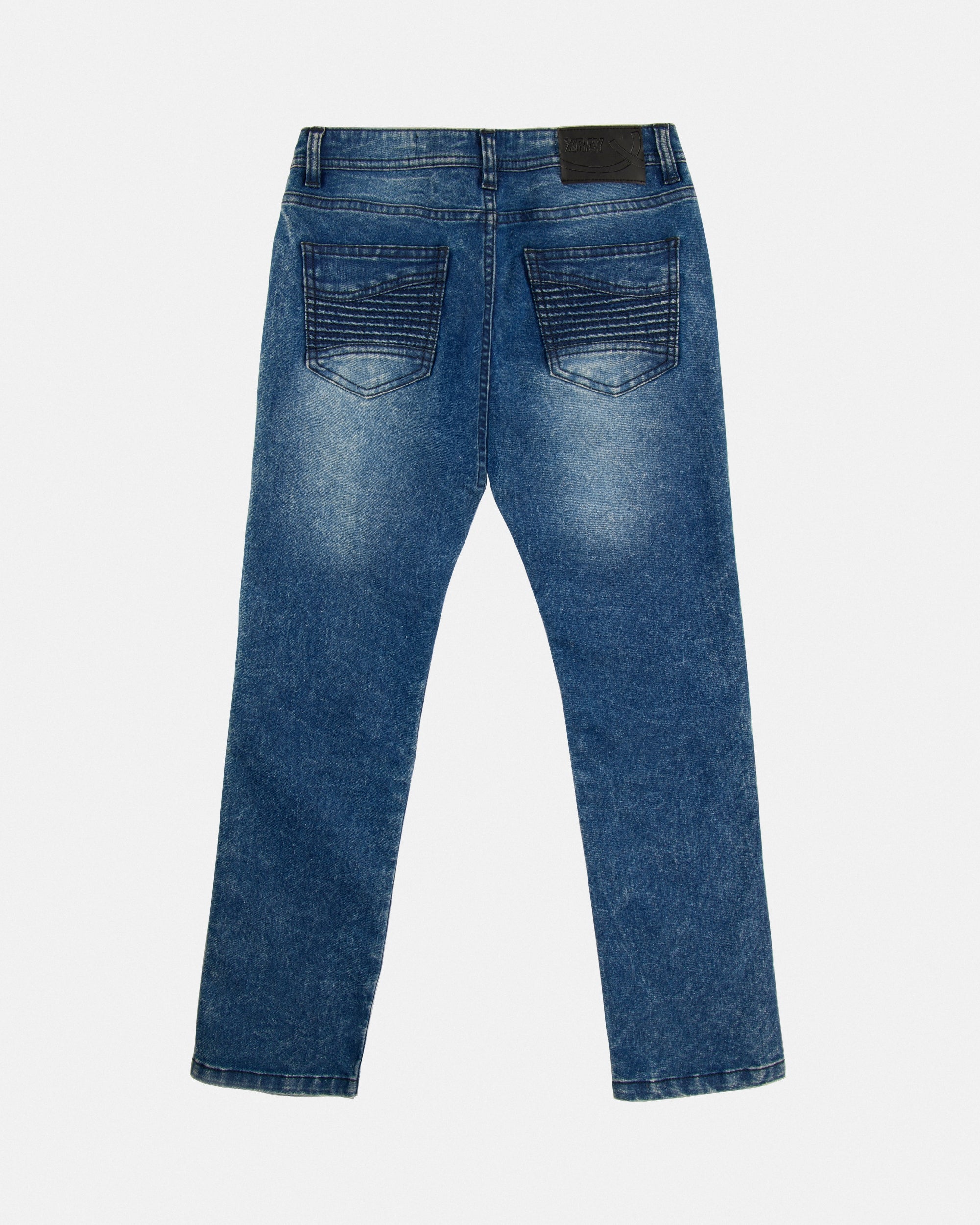 X RAY Boy's Slim Fit Moto Biker Denim Pants – X-RAY JEANS