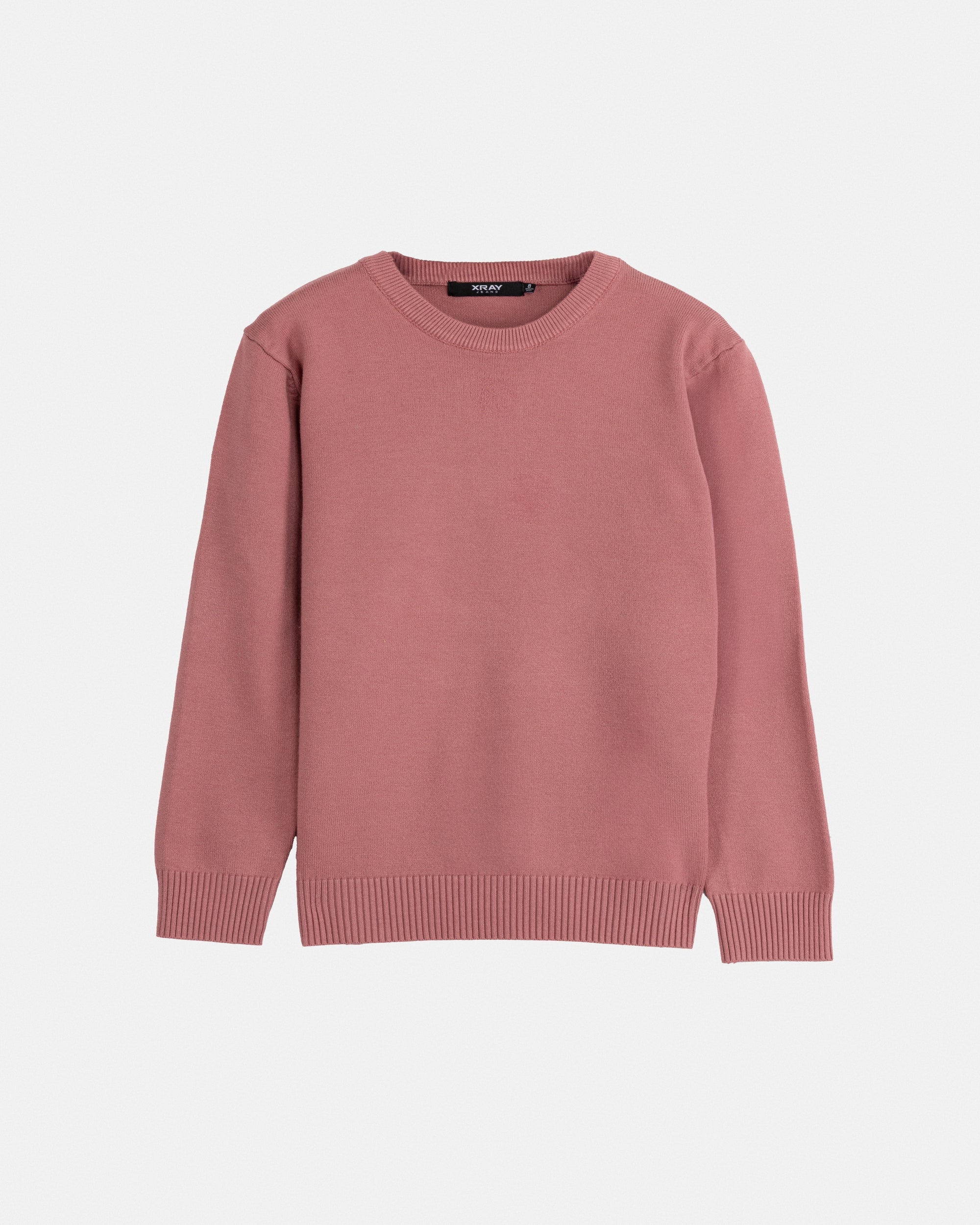 #BXW-30070 Boy's Classic Crew Neck Perfect Sweater