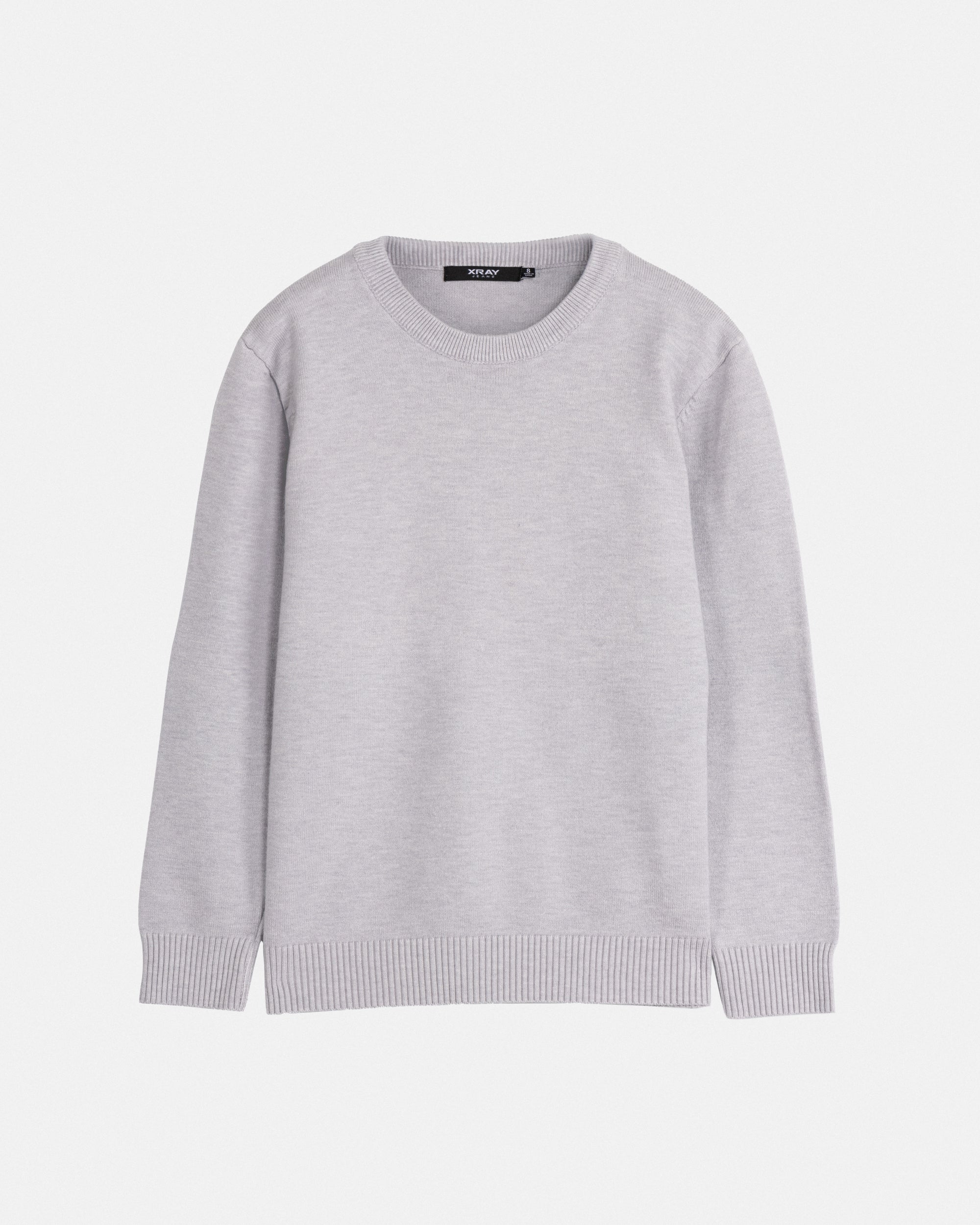 #BXW-30070 Boy's Classic Crew Neck Perfect Sweater