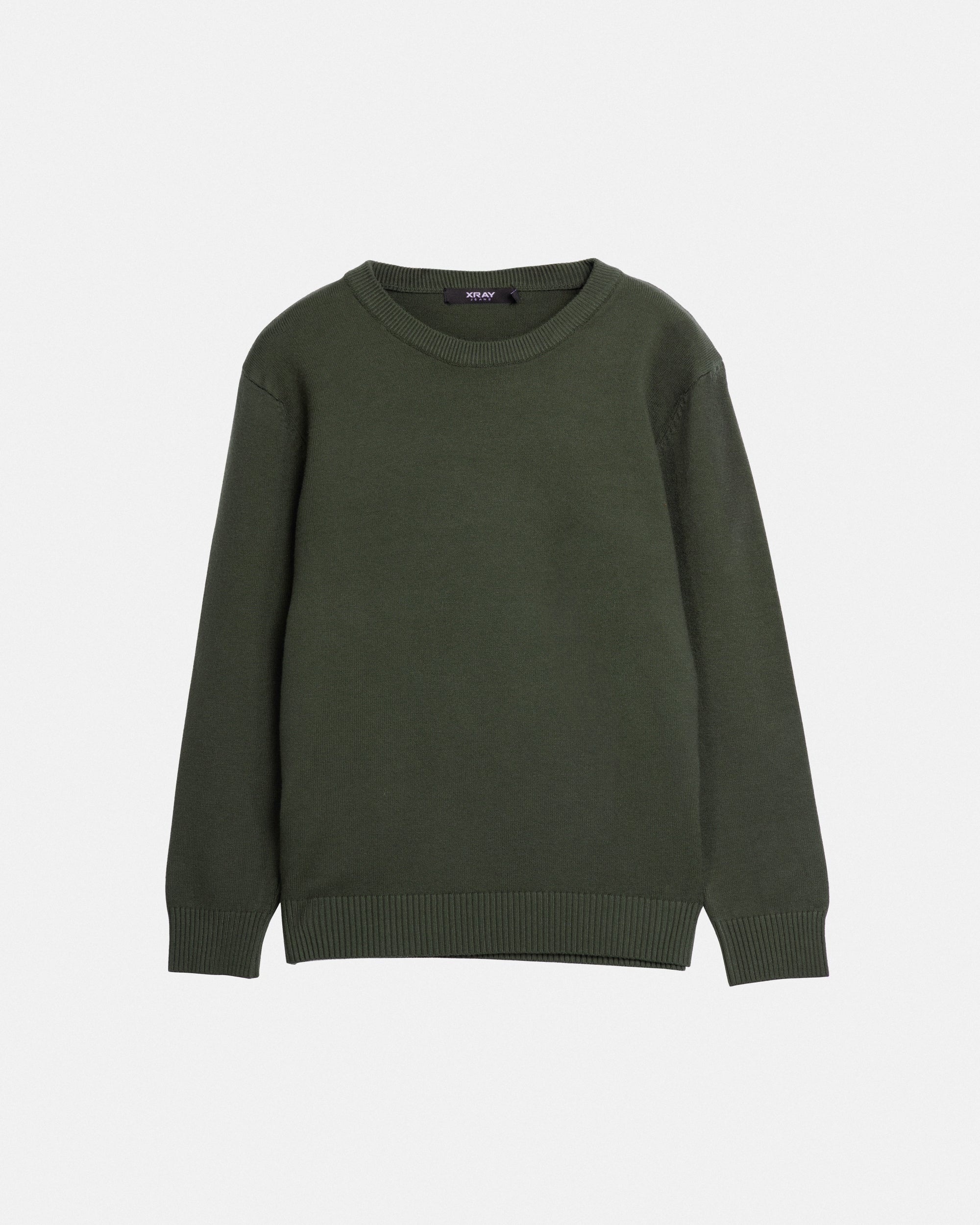 #BXW-30070 Boy's Classic Crew Neck Perfect Sweater