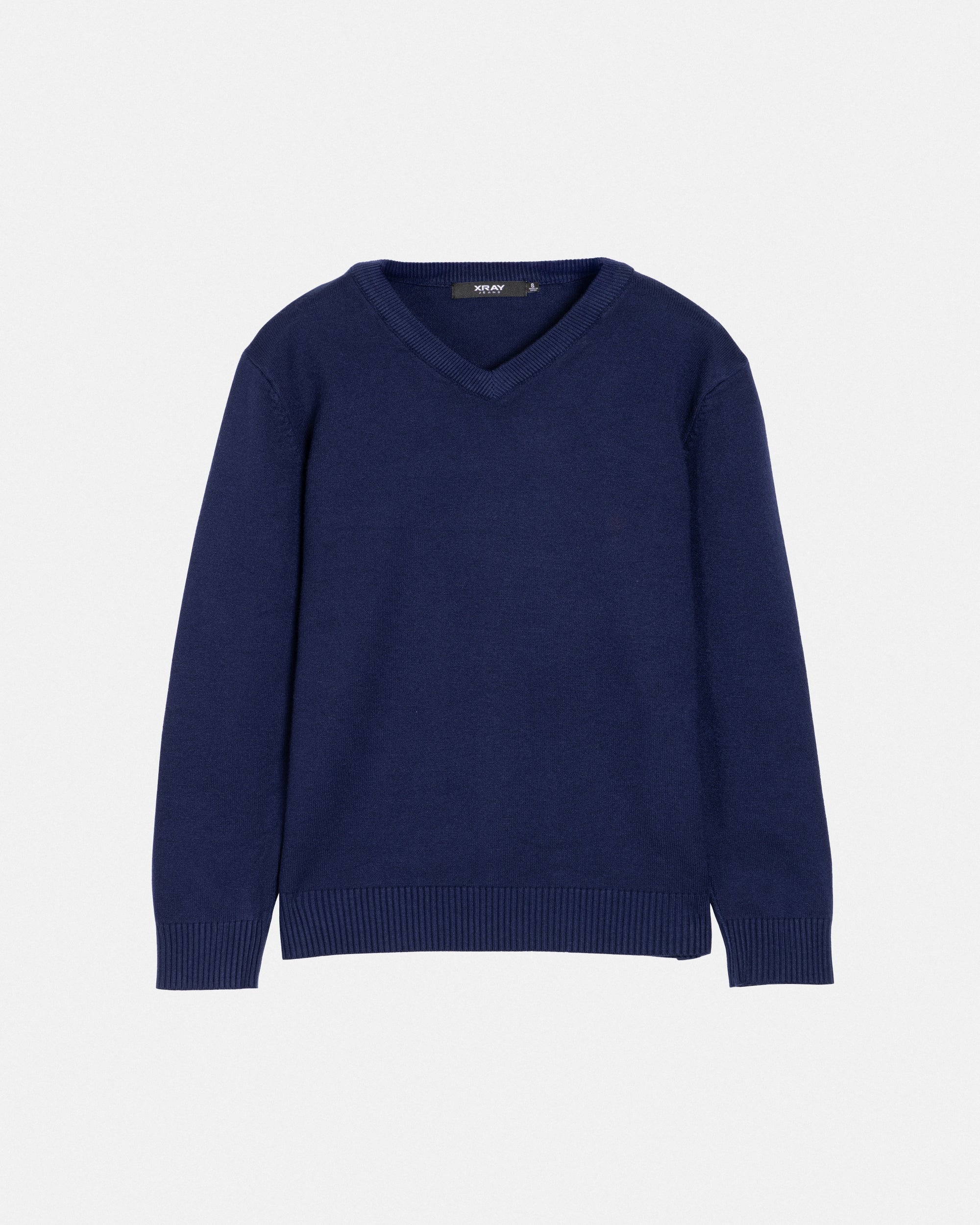 #BXW-30071 Boy's Classic V-Neck Perfect Sweater