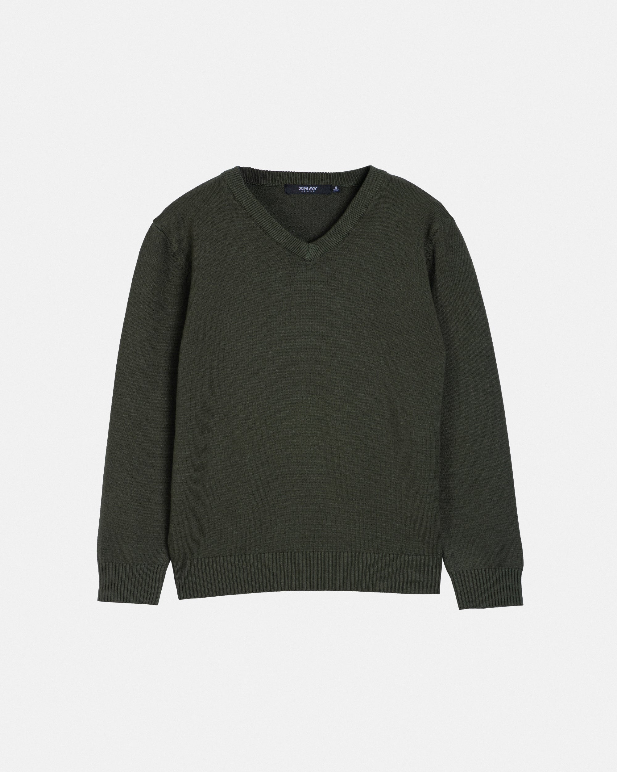 #BXW-30071 Boy's Classic V-Neck Perfect Sweater