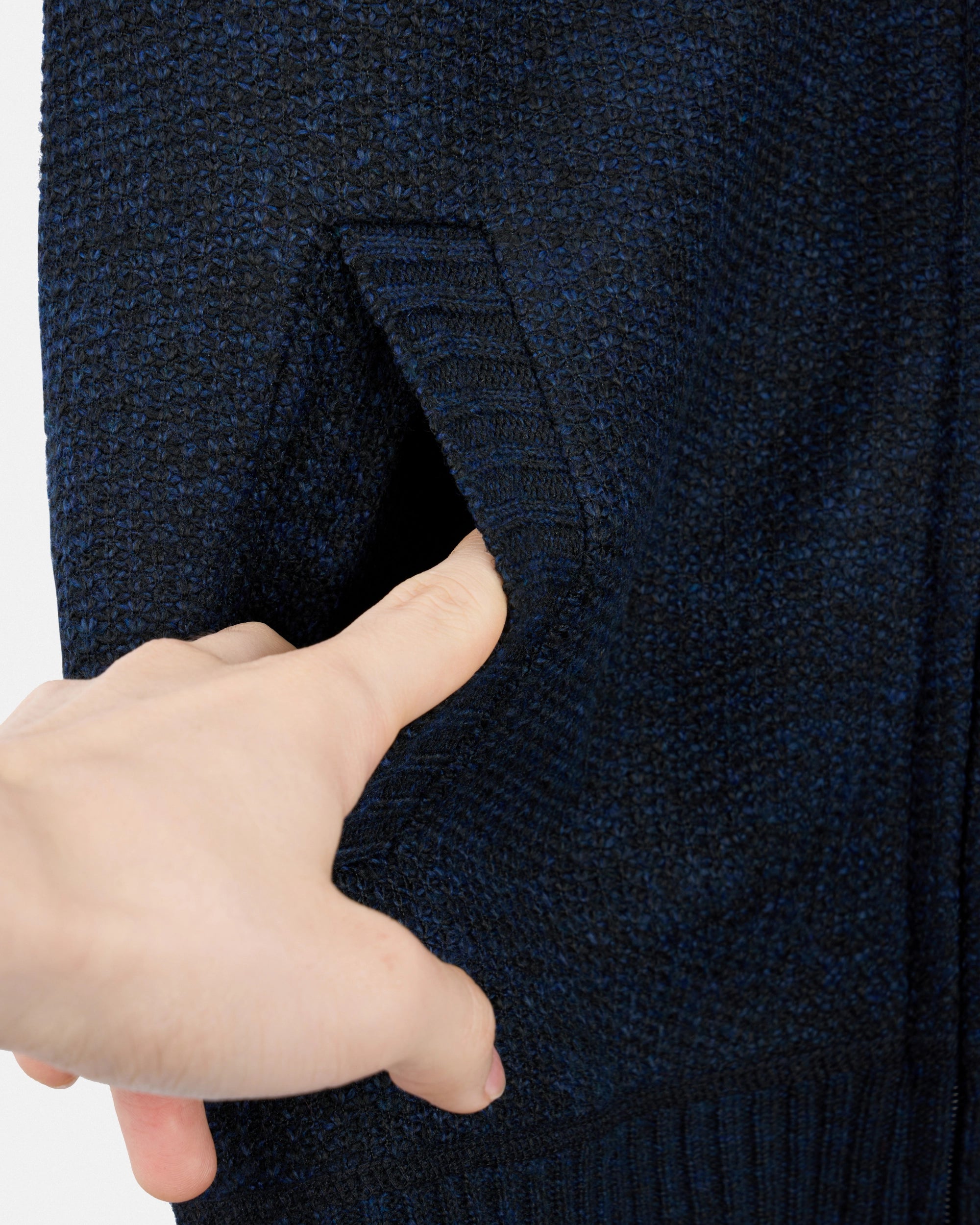 X RAY Boy's Full Zip Hooded Sweater With Stripes And Sherpa Lining-thumbmail-17
