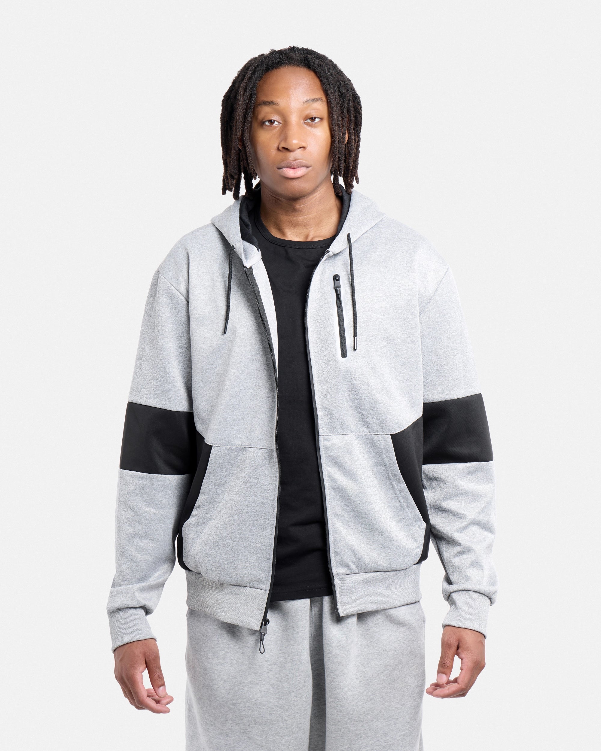 Cultura Men's Athletic Hoodie Zipper Full Zip Hooded Track Fleece Sport Jacket