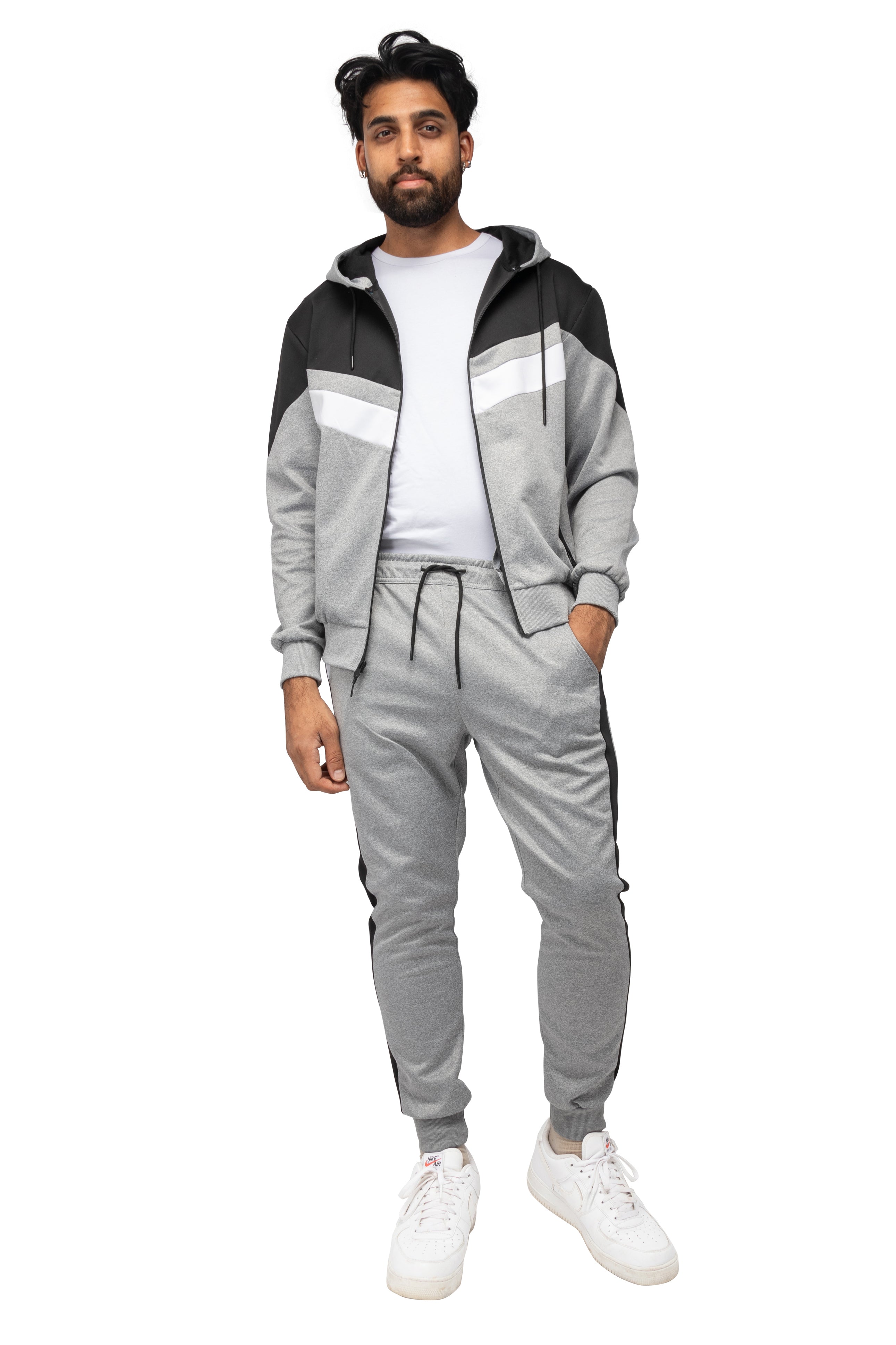 Cultura Men's Zip Up Hoodie Track Suit Sweatsuit – X-RAY JEANS