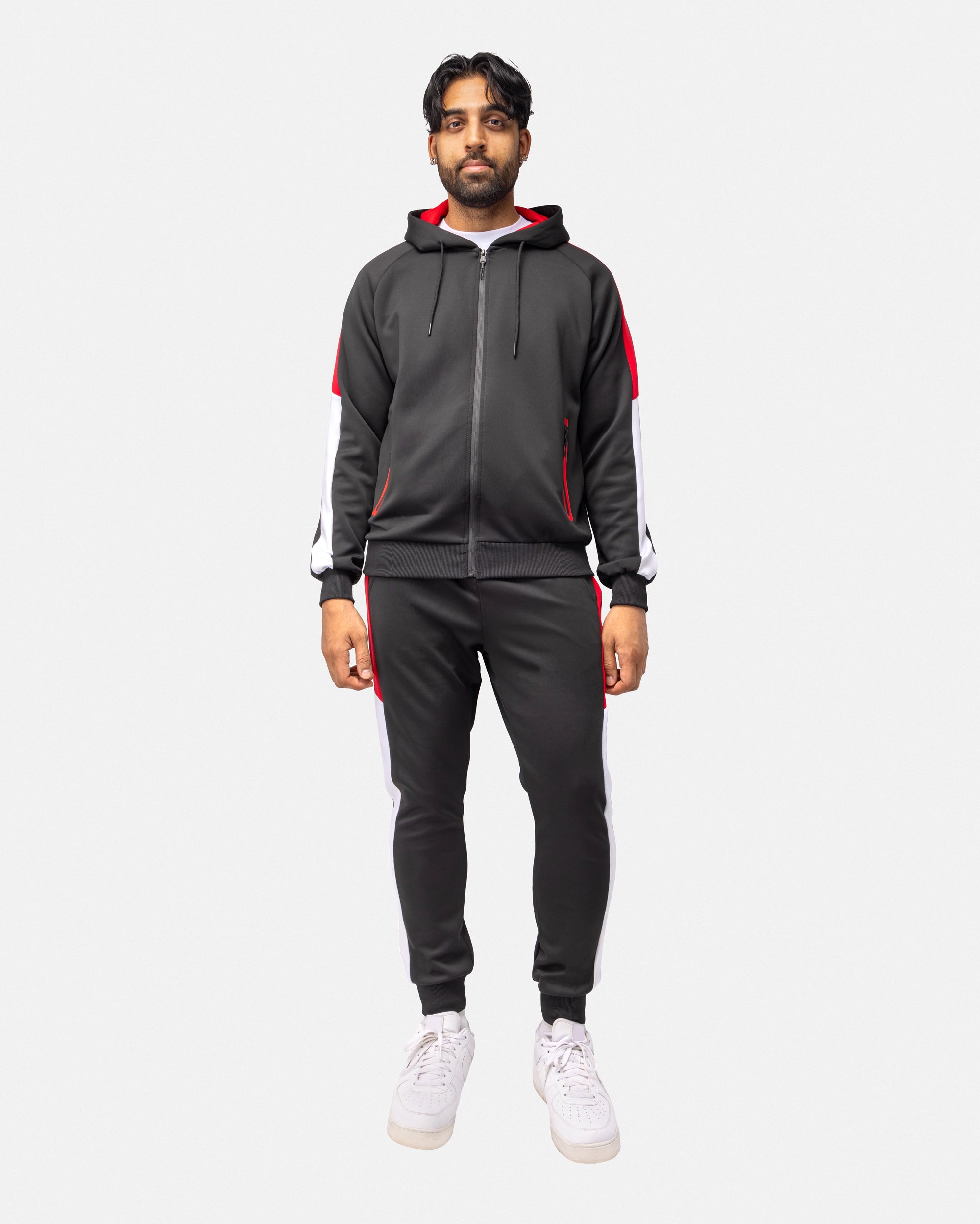Cultura Men's Zip Up Hoodie Track Suit Sweatsuit