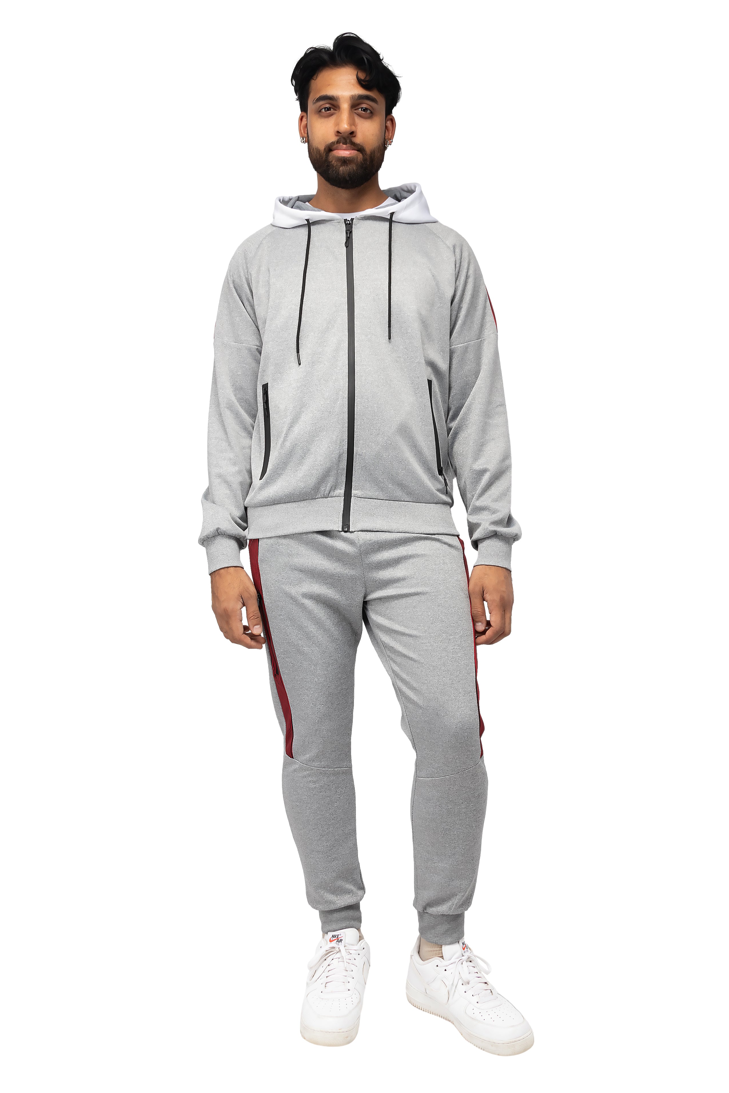 Cultura Men's Zip Up Hoodie Track Suit Sweatsuit