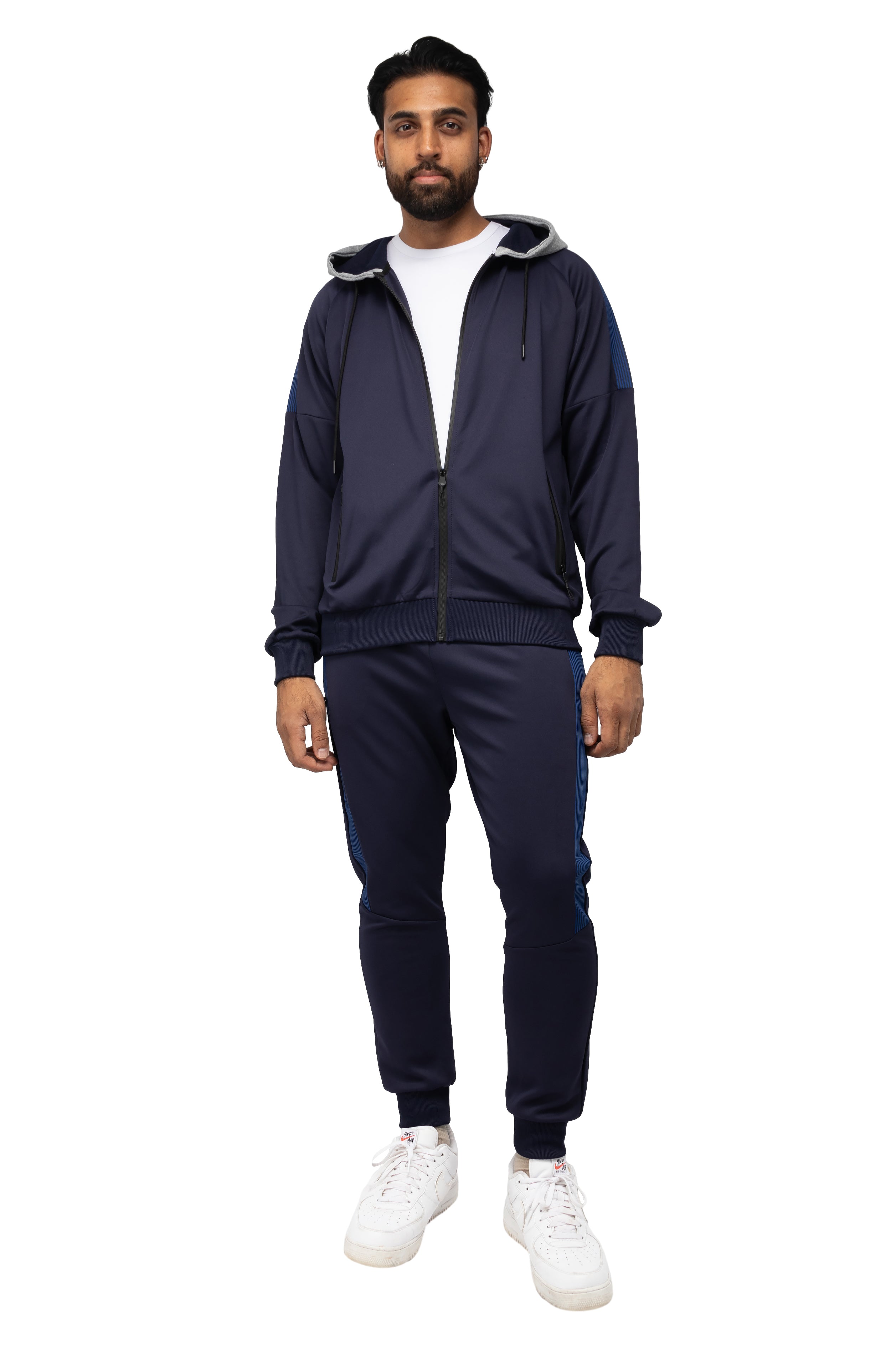 Cultura Men's Zip Up Hoodie Track Suit Sweatsuit – X-RAY JEANS