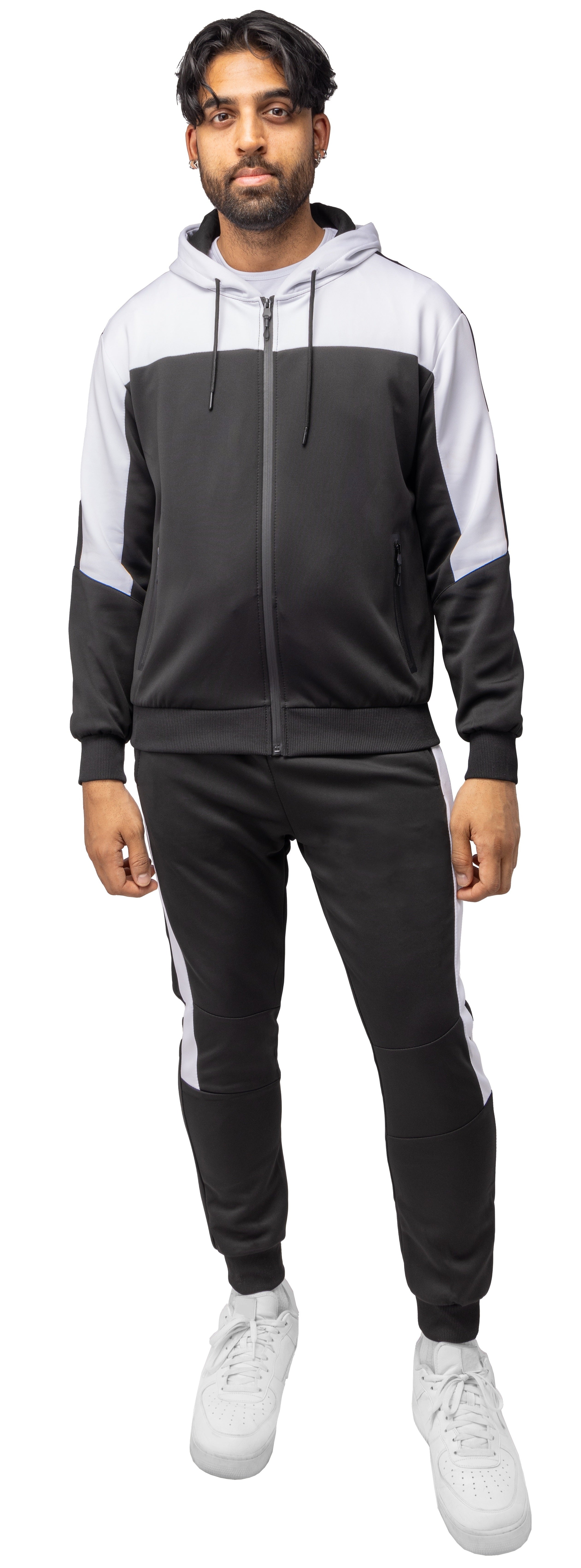 Cultura Men's Zip Up Hoodie Track Suit Sweatsuit