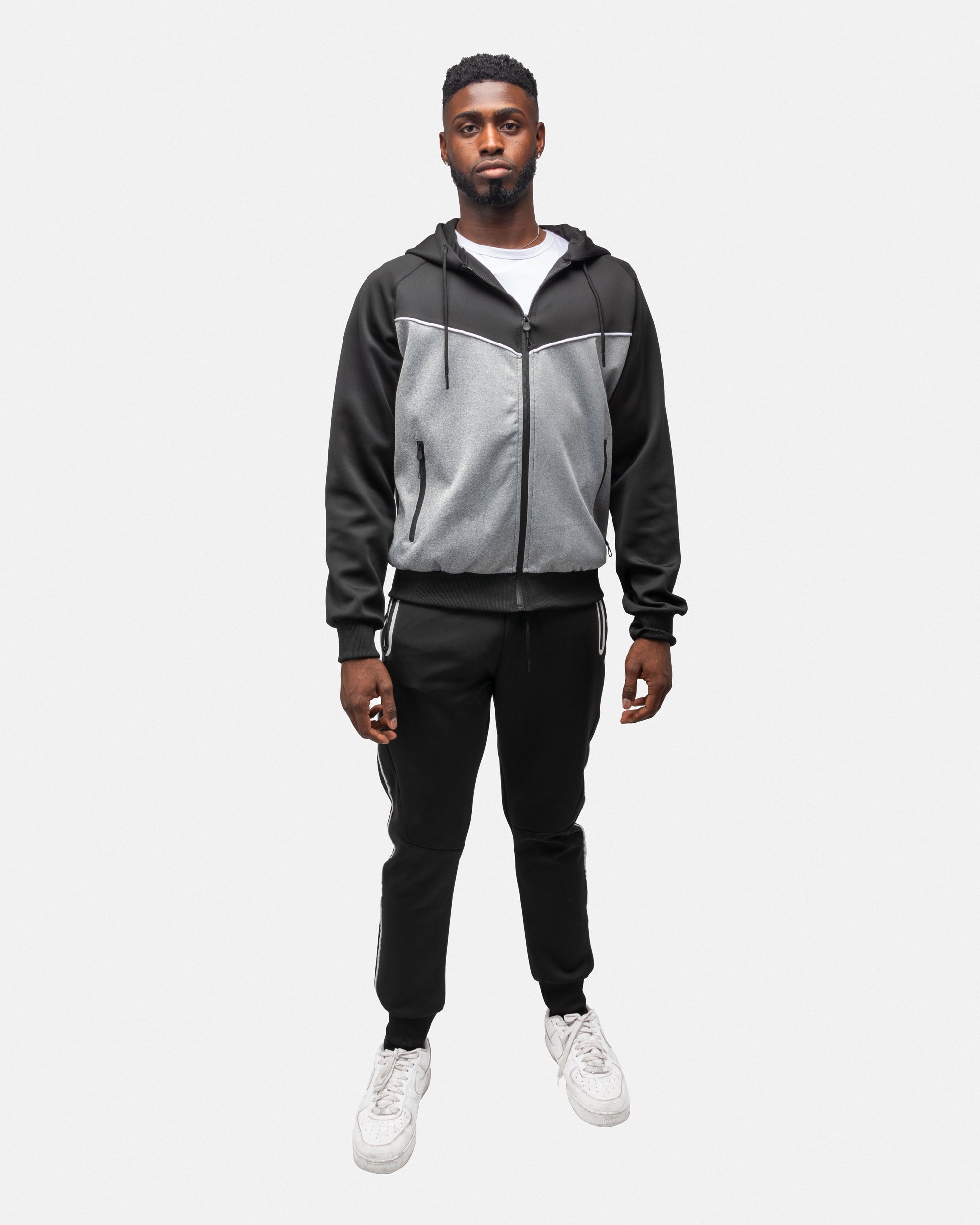 Cultura Men's Zip Up Hoodie Track Suit Sweatsuit