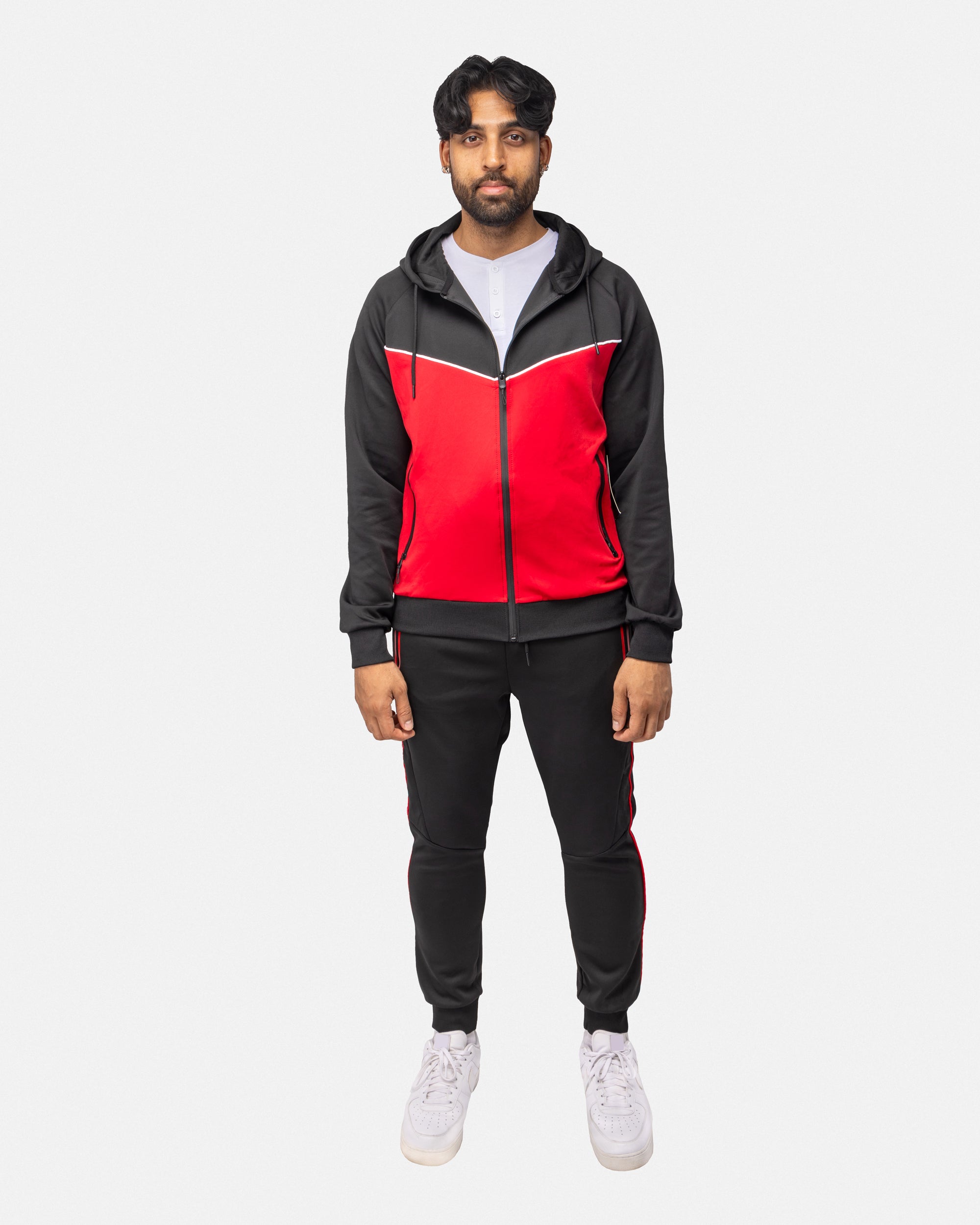 Cultura Men's Zip Up Hoodie Track Suit Sweatsuit