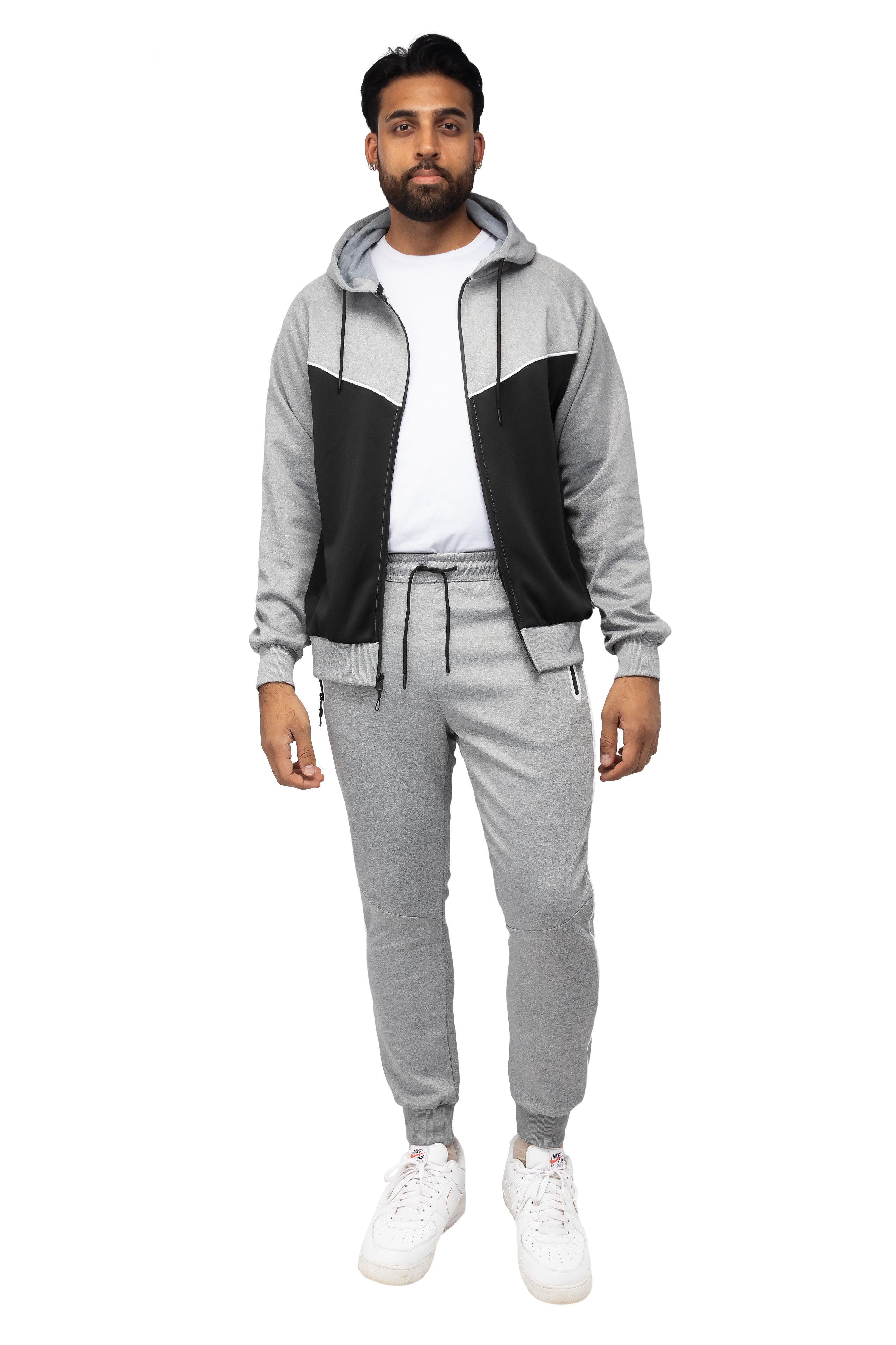 Cultura Men's Zip Up Hoodie Track Suit Sweatsuit – X-RAY JEANS