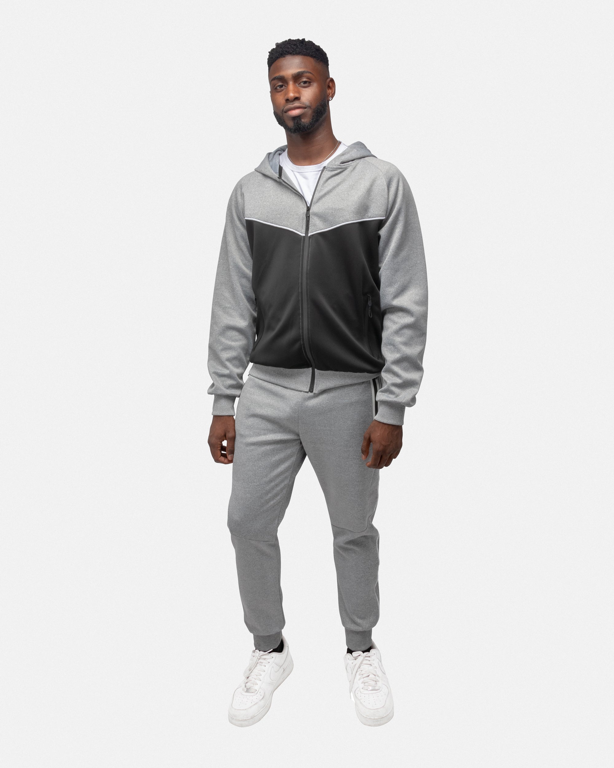 Cultura Men's Zip Up Hoodie Track Suit Sweatsuit