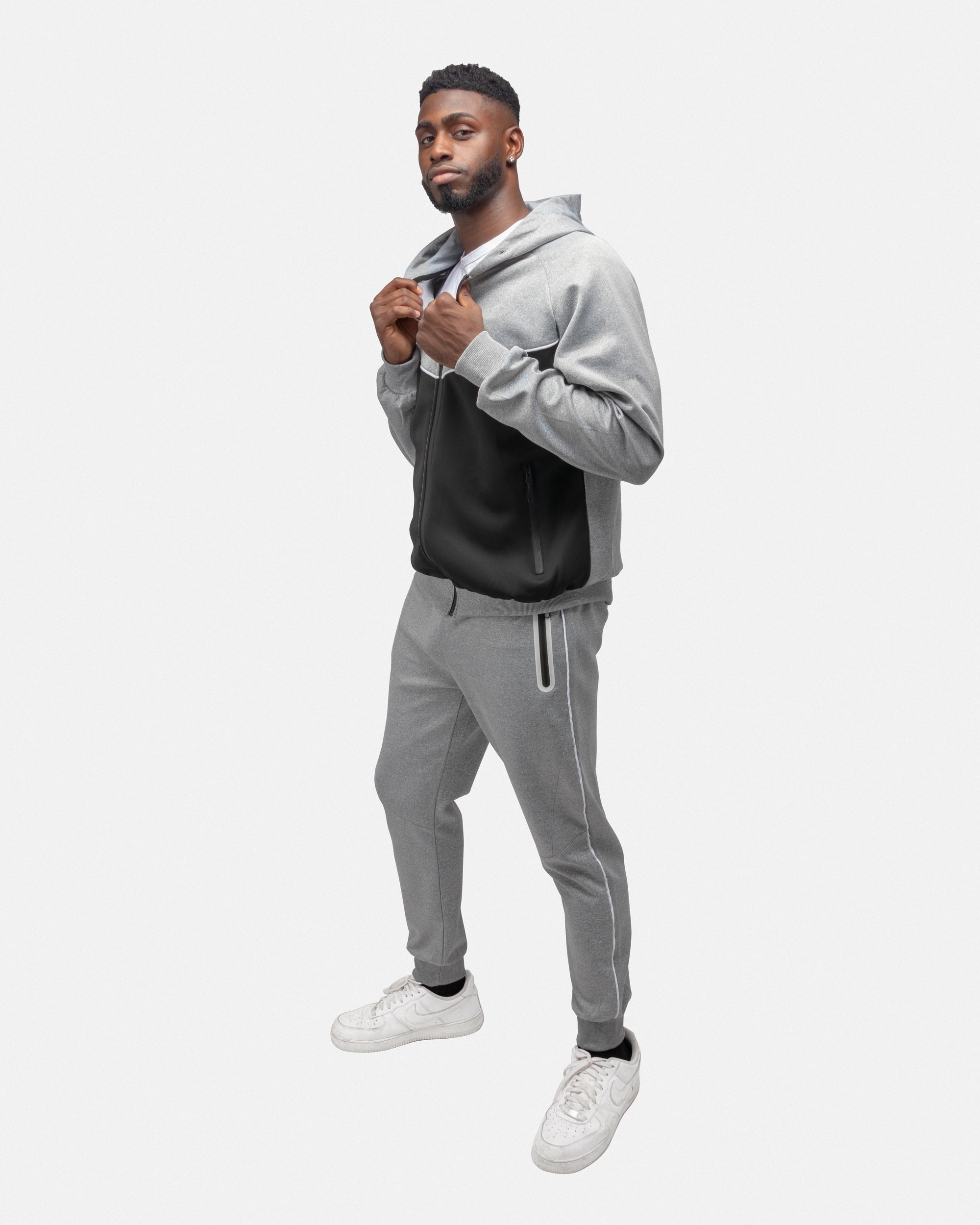 Cultura Men's Zip Up Hoodie Track Suit Sweatsuit – X-RAY JEANS