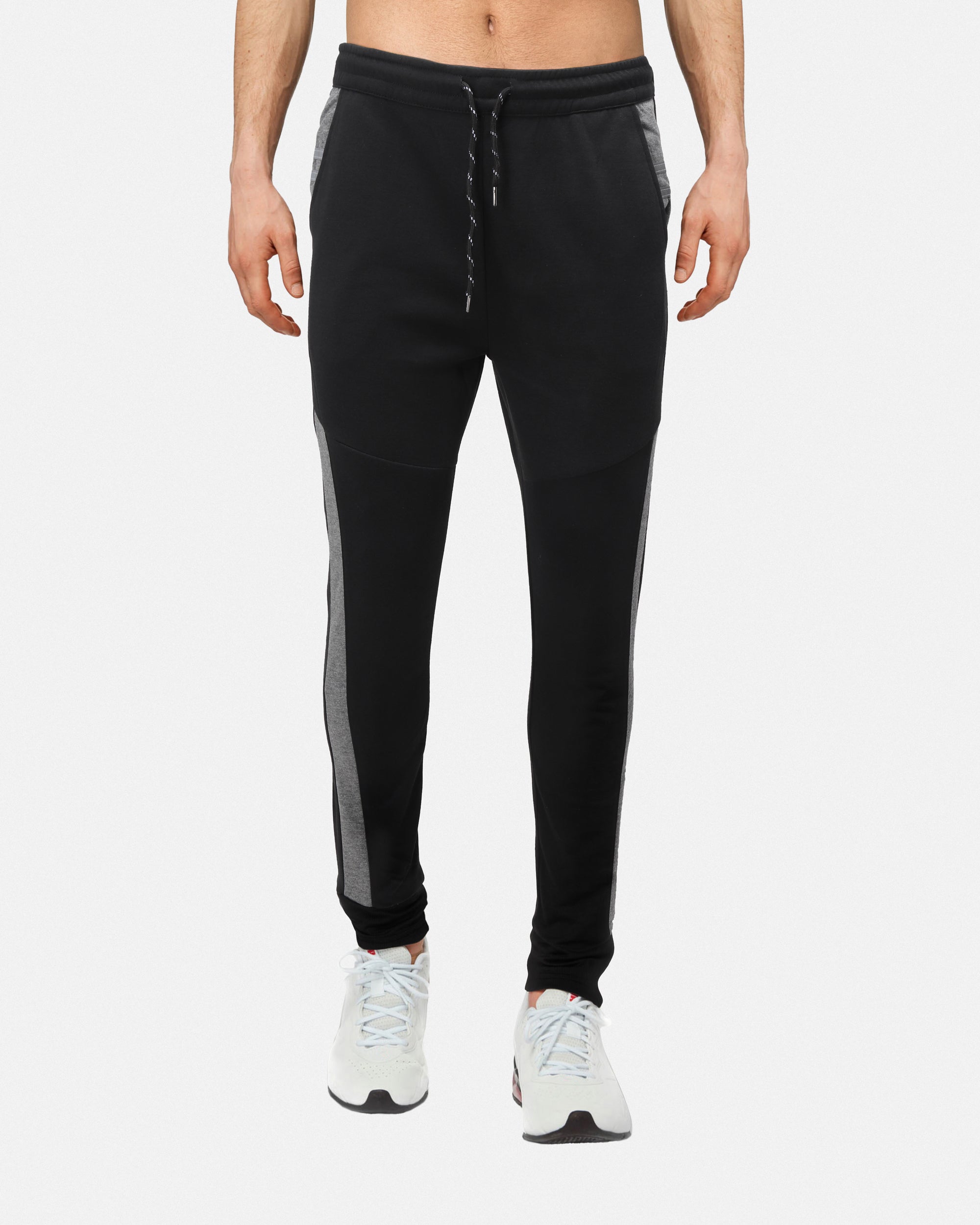 Cultura Men's Active Fashion Zip Pocket Fleece Jogger Sweatpants