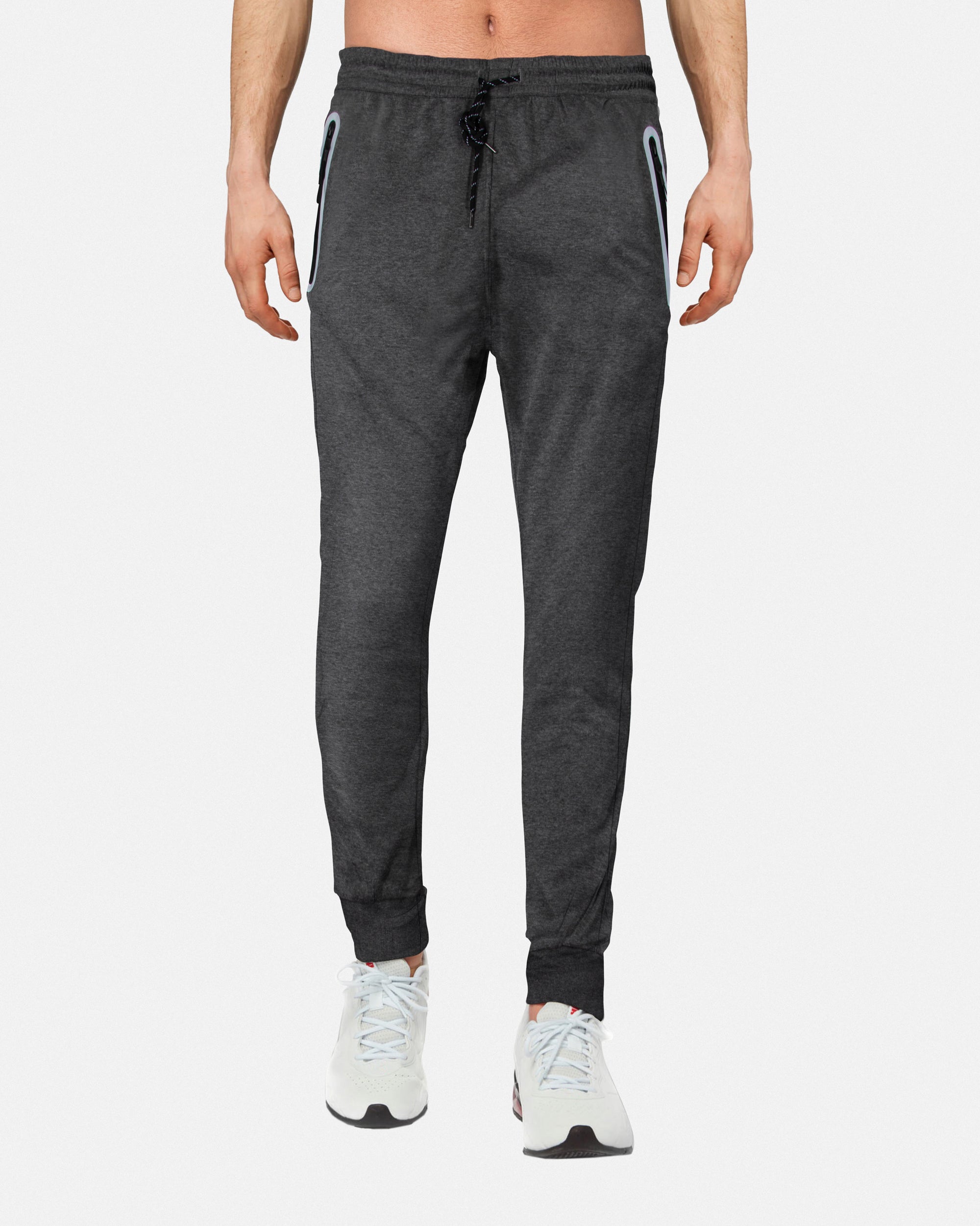Cultura Men's Zip Pocket Fleece Jogger Sweatpants