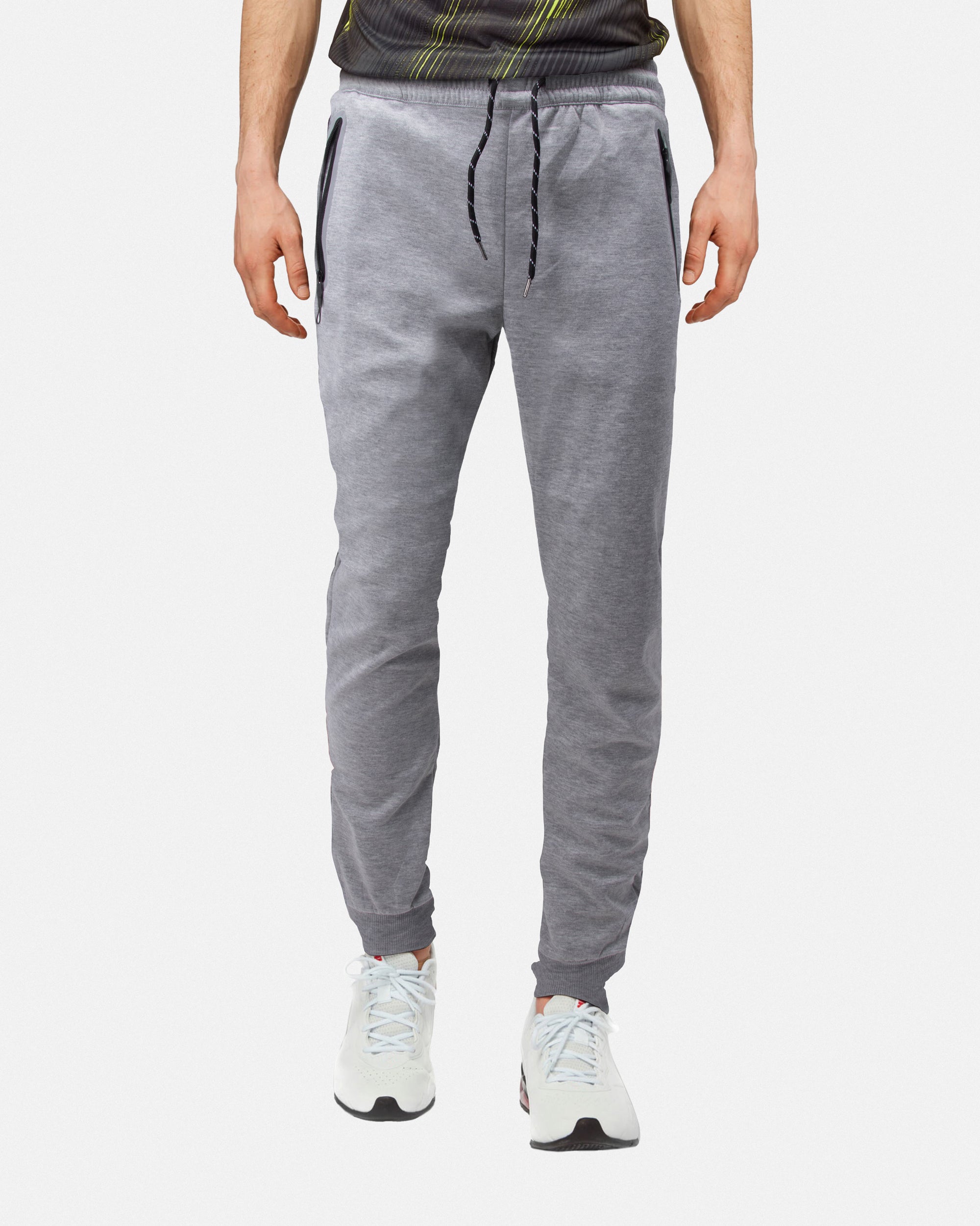 Cultura Men's Zip Pocket Fleece Jogger Sweatpants
