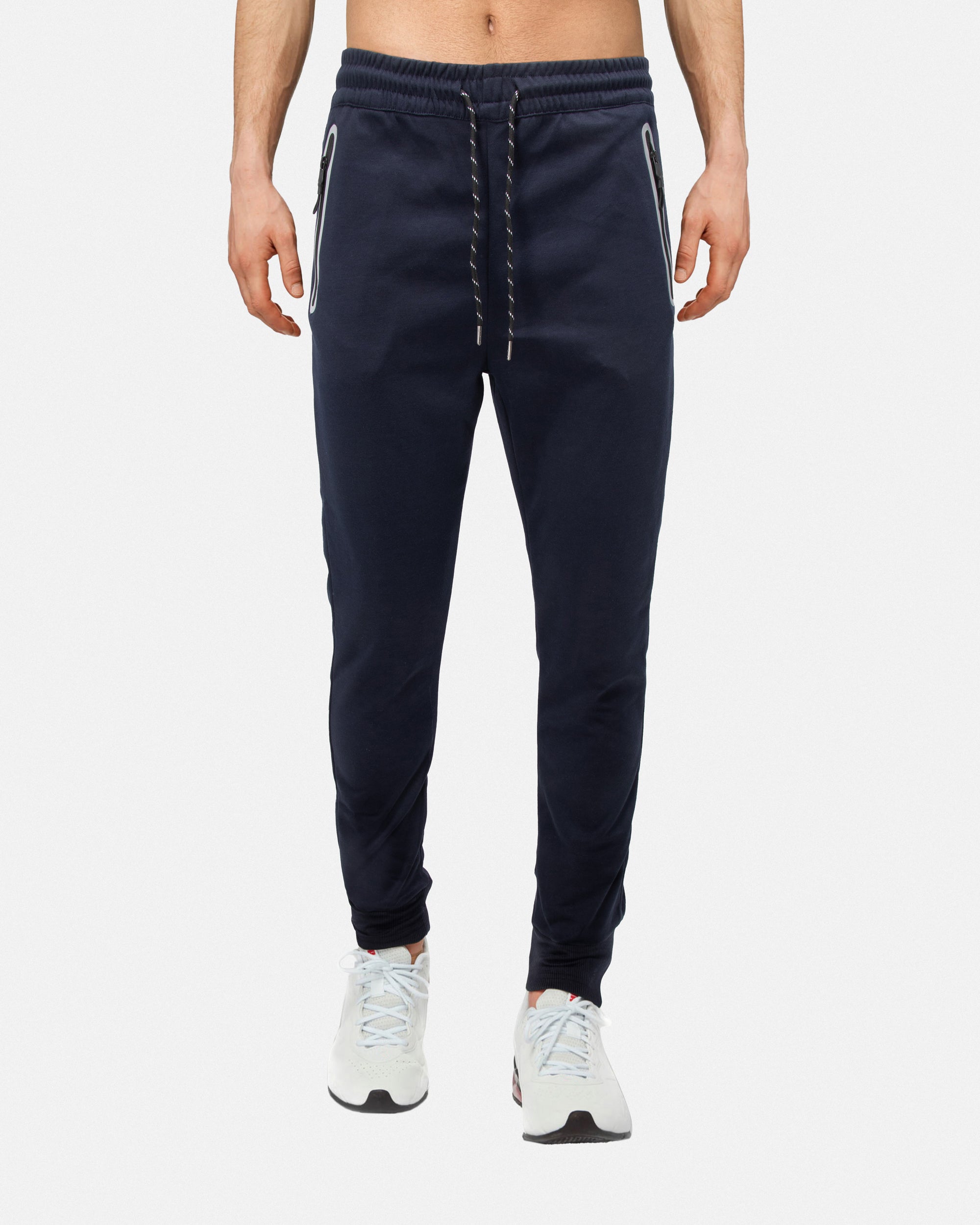 Cultura Men's Zip Pocket Fleece Jogger Sweatpants